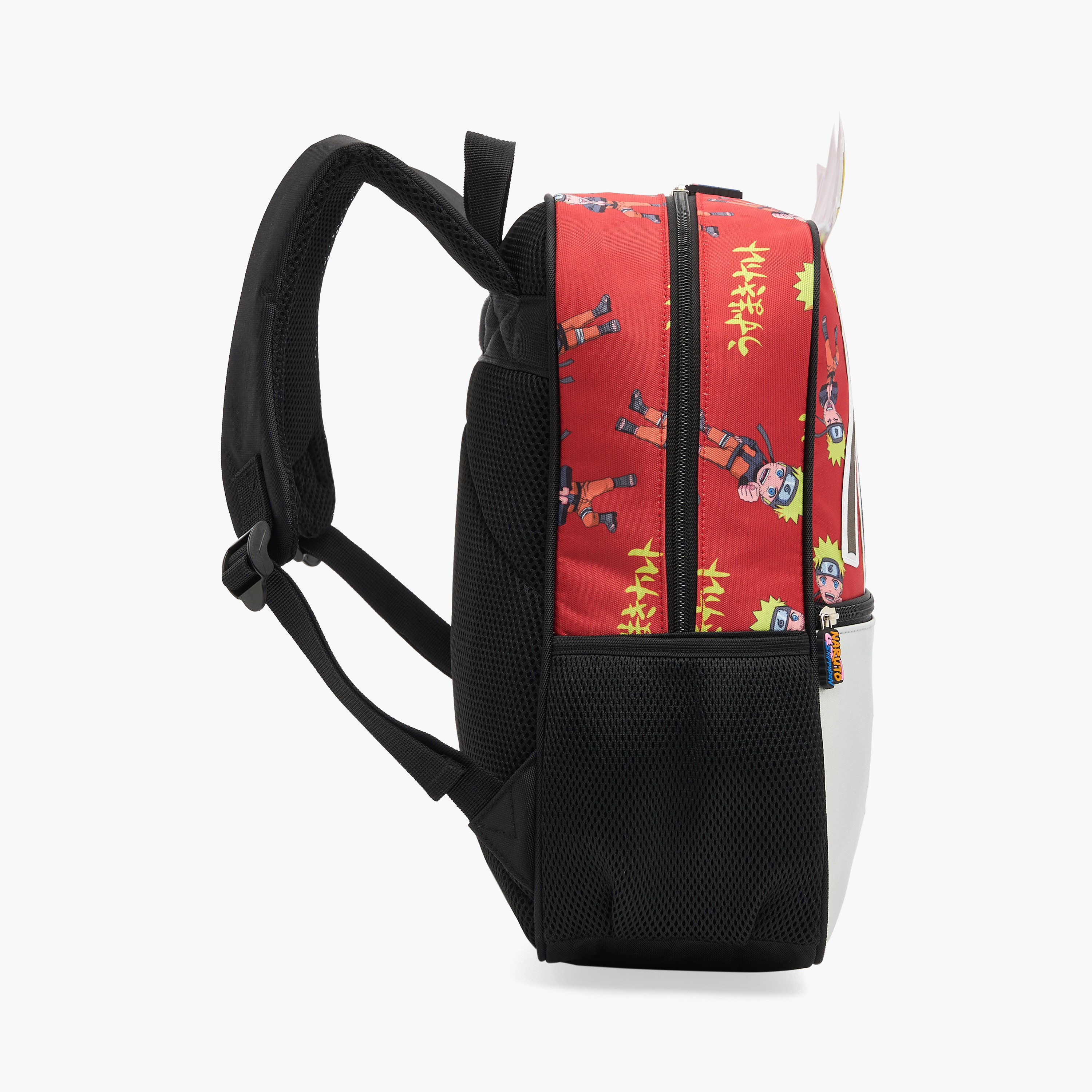 شنطة ظهر بسحّاب إغلاق وحمّالات قابلة للتعديل وطبعات نارتو- 14 بوصة-school-bagsandbackpacks-backpacks-image-3