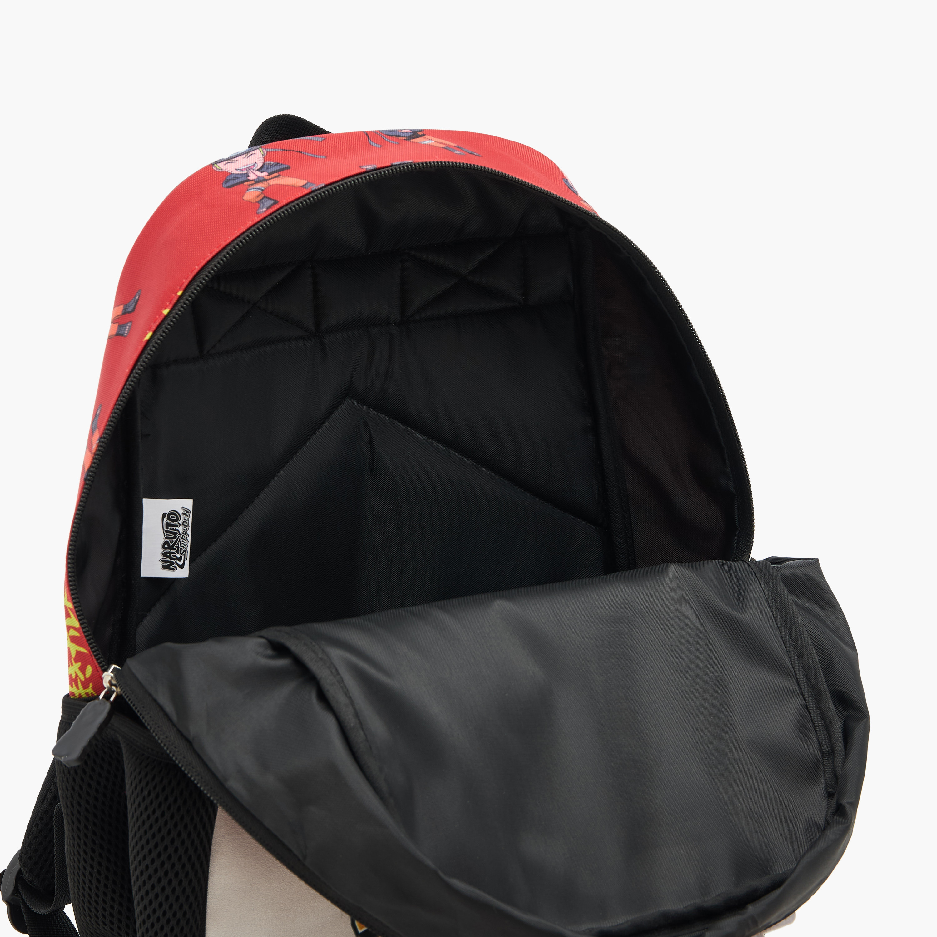 شنطة ظهر بسحّاب إغلاق وحمّالات قابلة للتعديل وطبعات نارتو- 14 بوصة-school-bagsandbackpacks-backpacks-image-9