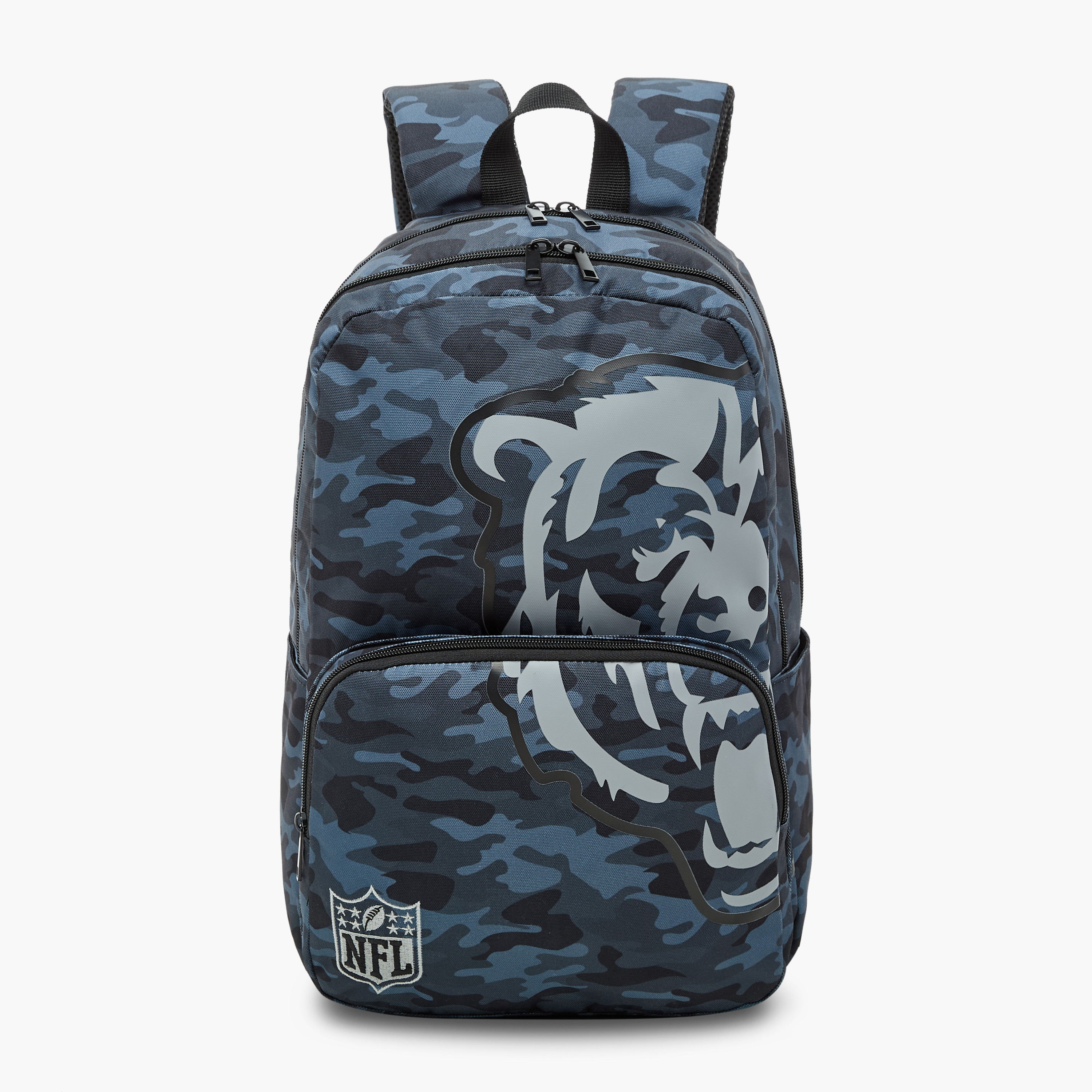 Buy IMG All-Over Camouflage Print Backpack with Adjustable Shoulder ...
