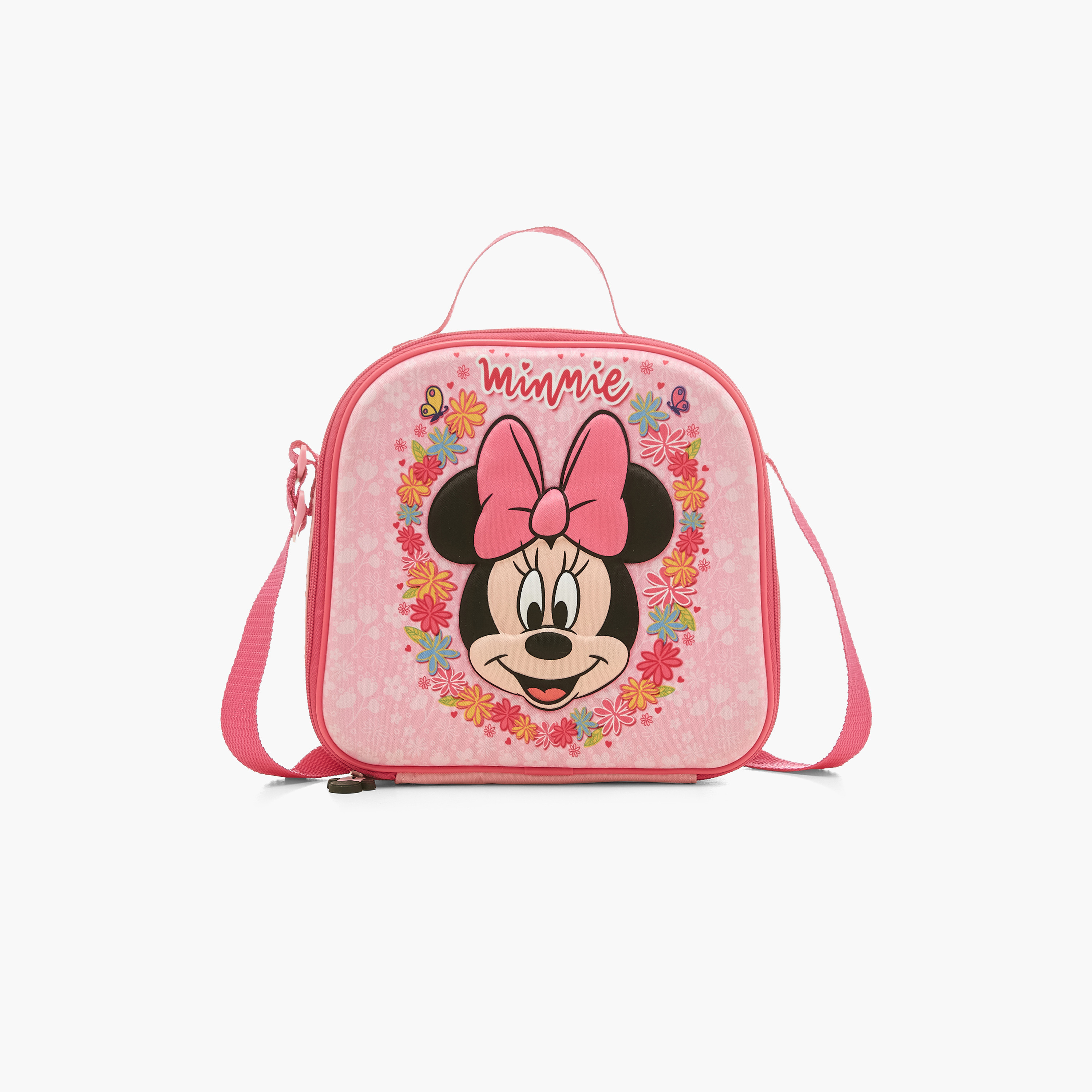 شنطة ظهر ترولي مقاس 13 بوصة بطبعات ميني ماوس مع شنطة غداء ومقلمة-school-bagsandbackpacks-trolleybags-image-11