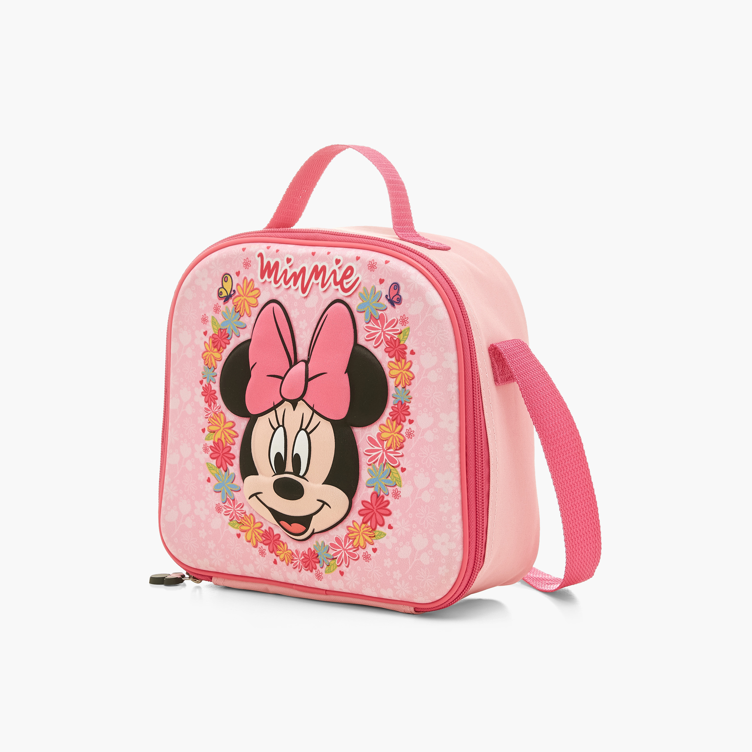 شنطة ظهر ترولي مقاس 13 بوصة بطبعات ميني ماوس مع شنطة غداء ومقلمة-school-bagsandbackpacks-trolleybags-image-12