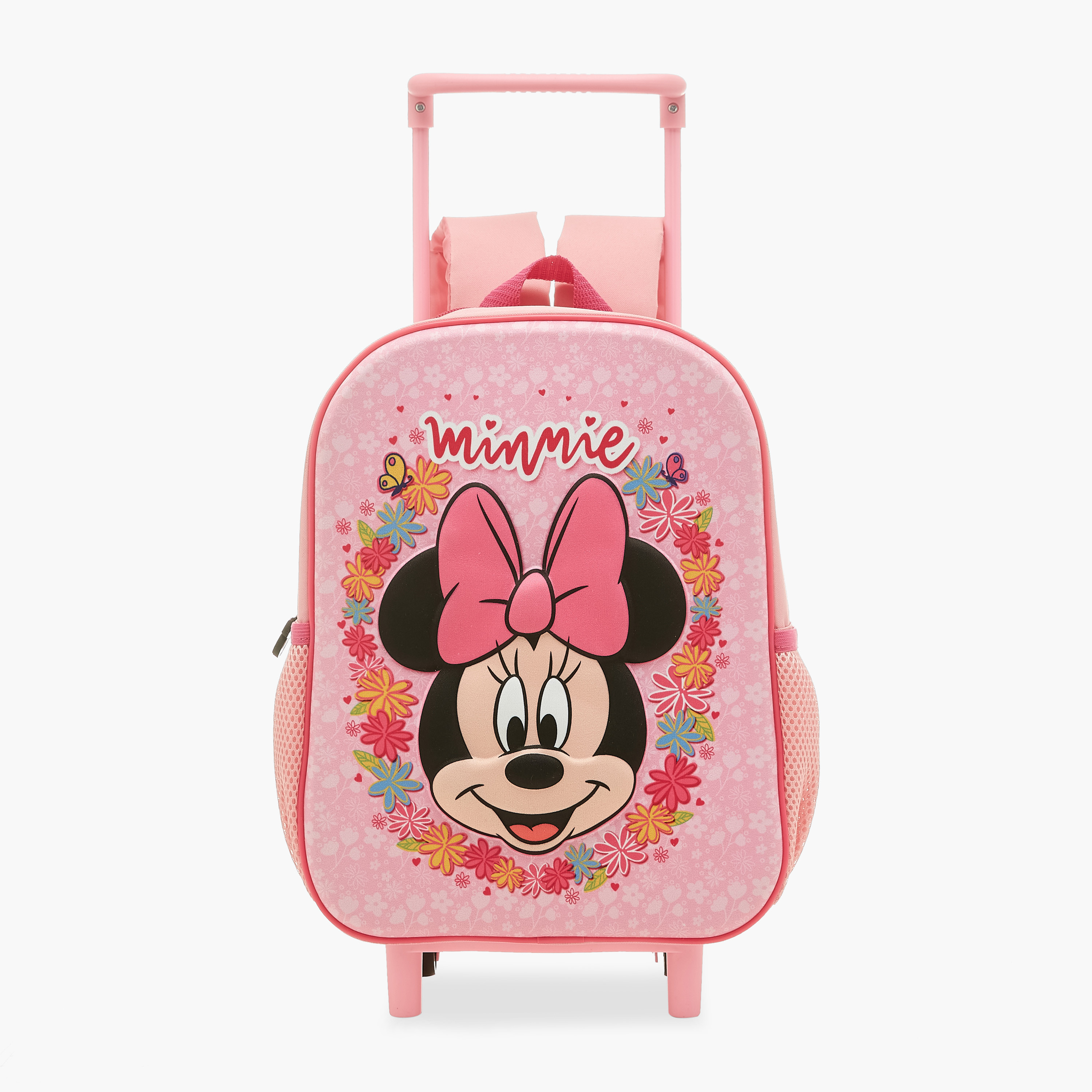 شنطة ظهر ترولي مقاس 13 بوصة بطبعات ميني ماوس مع شنطة غداء ومقلمة-school-bagsandbackpacks-trolleybags-image-3