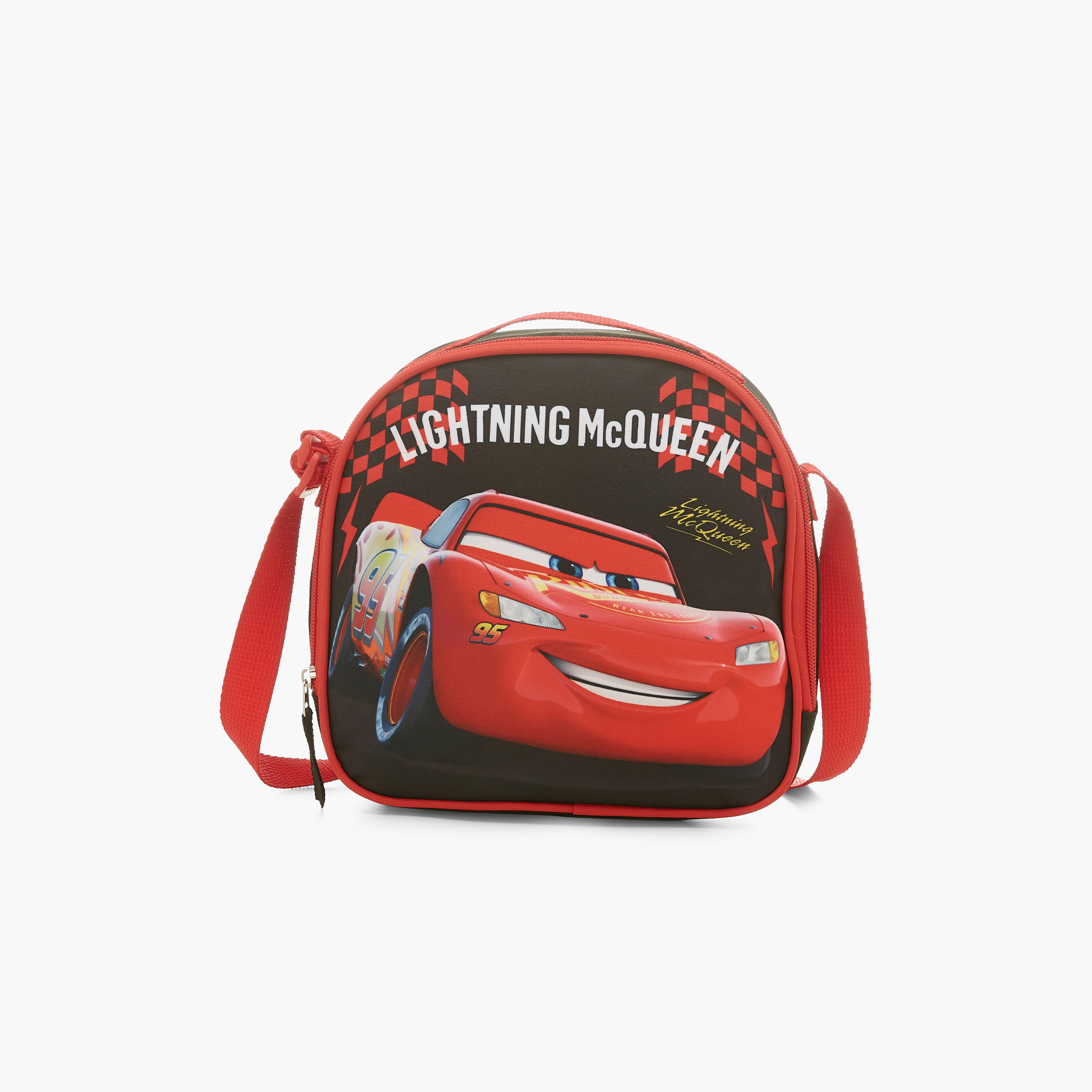 Cars Print 13-inch Trolley Backpack with Lunch Bag and Pencil Pouch-school-bagsandbackpacks-sets-image-12