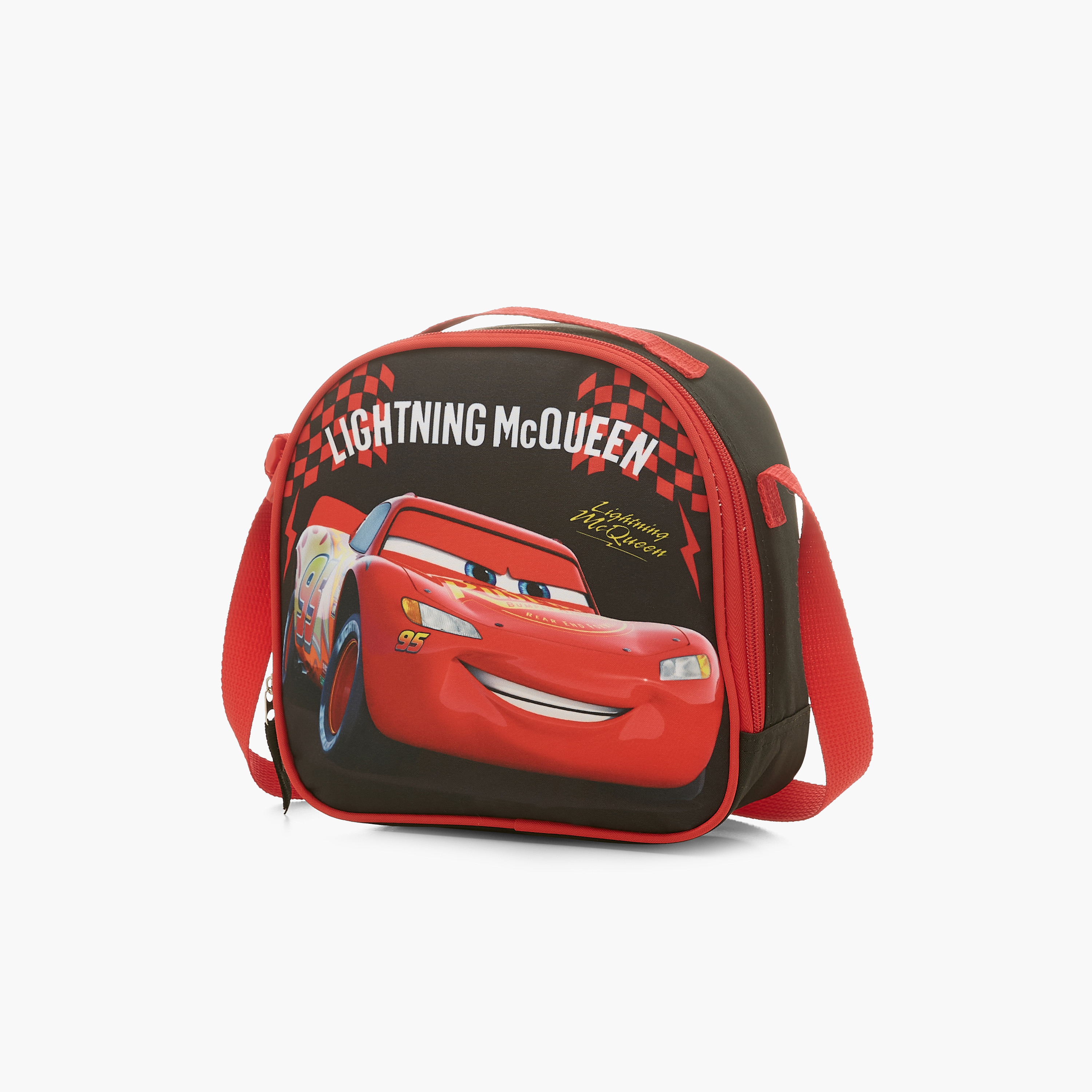 Cars Print 13-inch Trolley Backpack with Lunch Bag and Pencil Pouch-school-bagsandbackpacks-sets-image-13