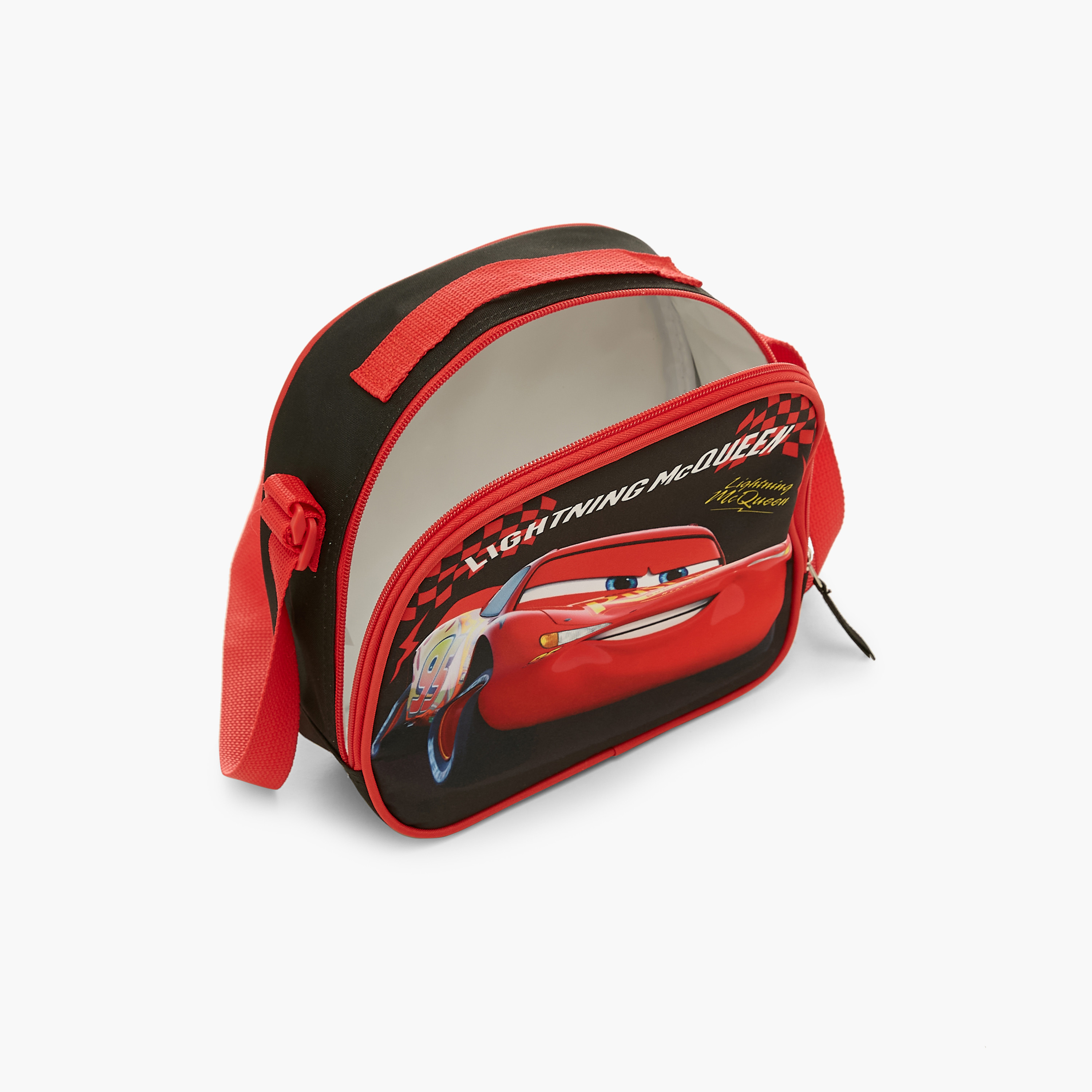 Cars Print 13-inch Trolley Backpack with Lunch Bag and Pencil Pouch-school-bagsandbackpacks-sets-image-14