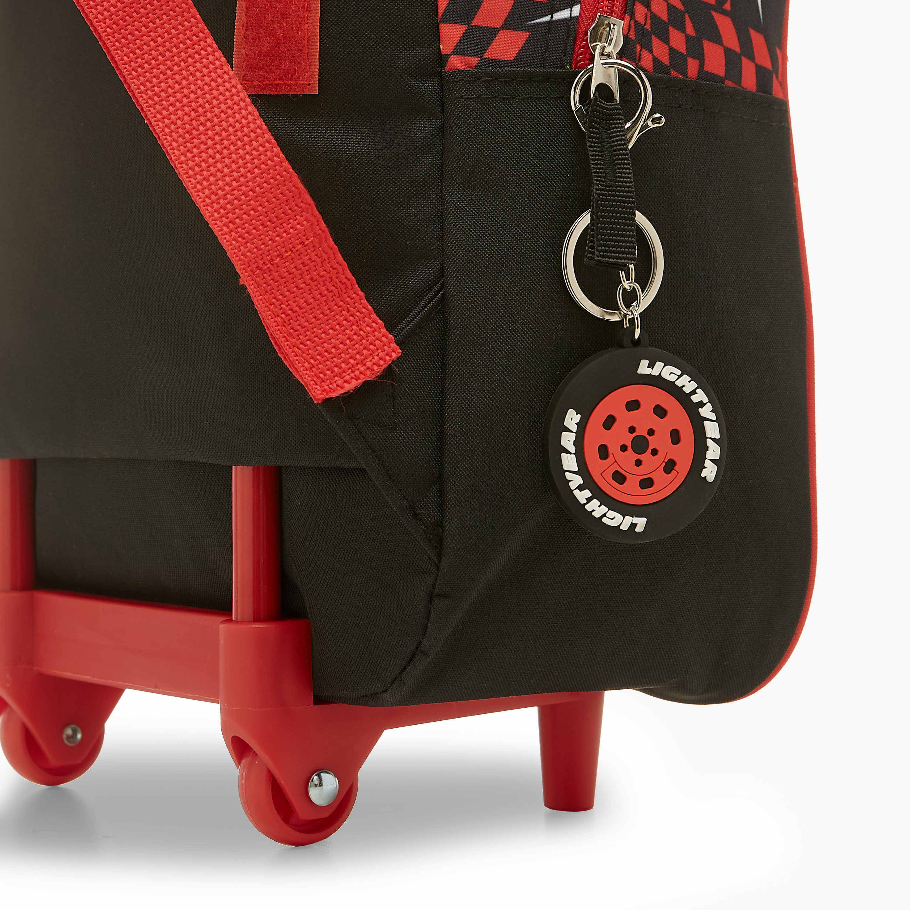 Cars Print 13-inch Trolley Backpack with Lunch Bag and Pencil Pouch-school-bagsandbackpacks-sets-image-8