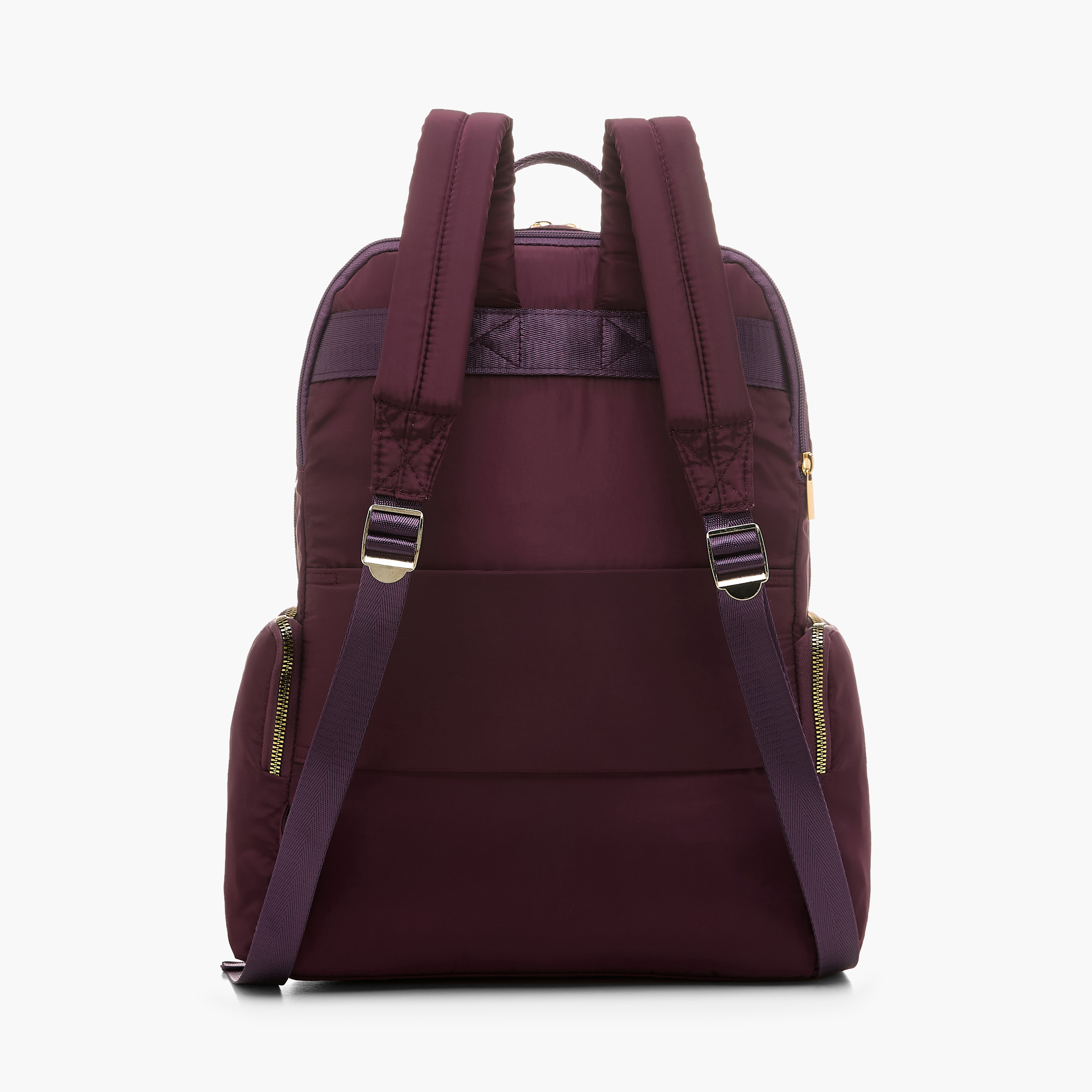 Juniors Solid Backpack with Adjustable Straps and Zip Closure - 16 inches-school-bagsandbackpacks-backpacks-image-5