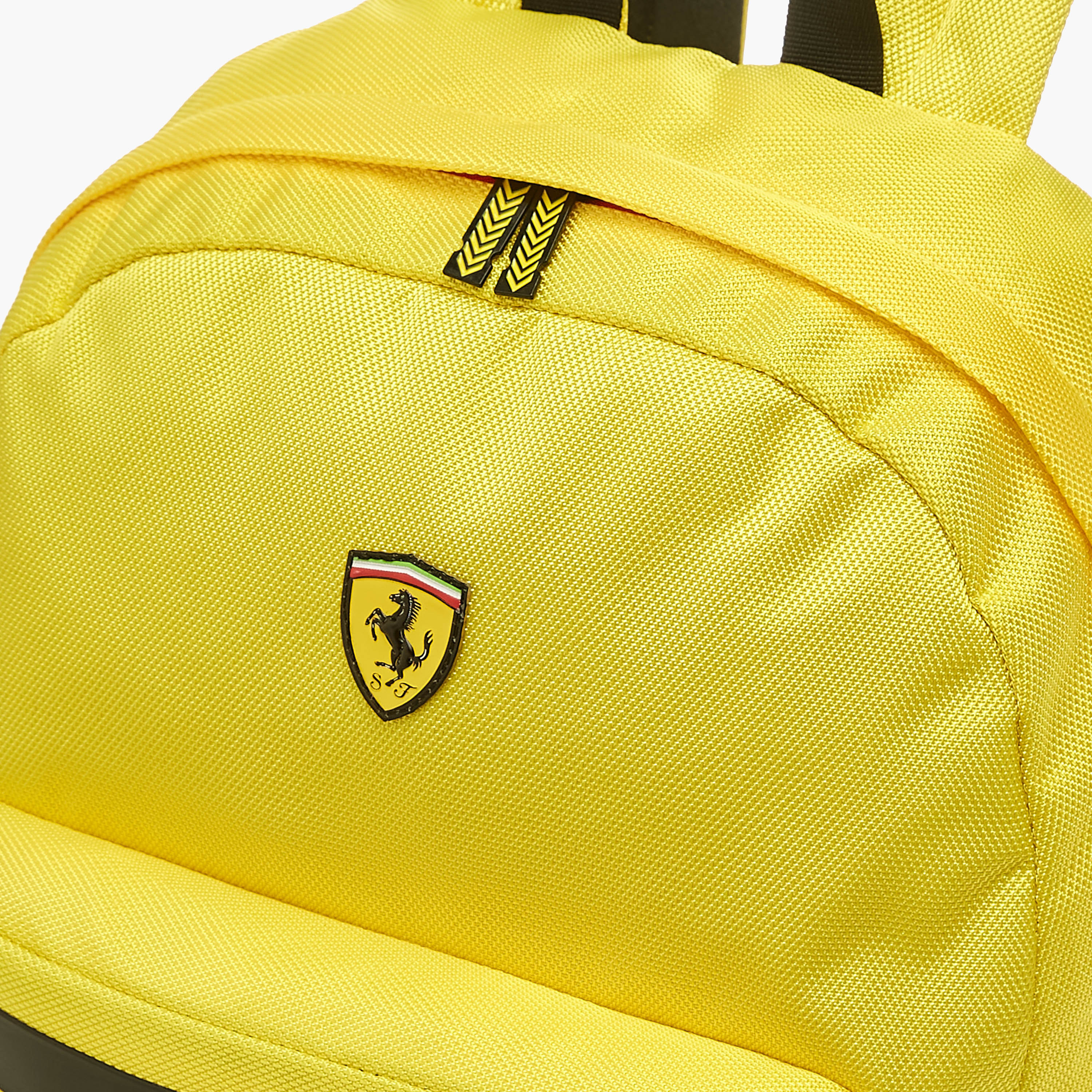 شنطة ظهر مبطّنة بسحّاب إغلاق وحمّالات قابلة للتعديل وزخارف شعار من فيراري - 18 بوصة-school-bagsandbackpacks-backpacks-image-3