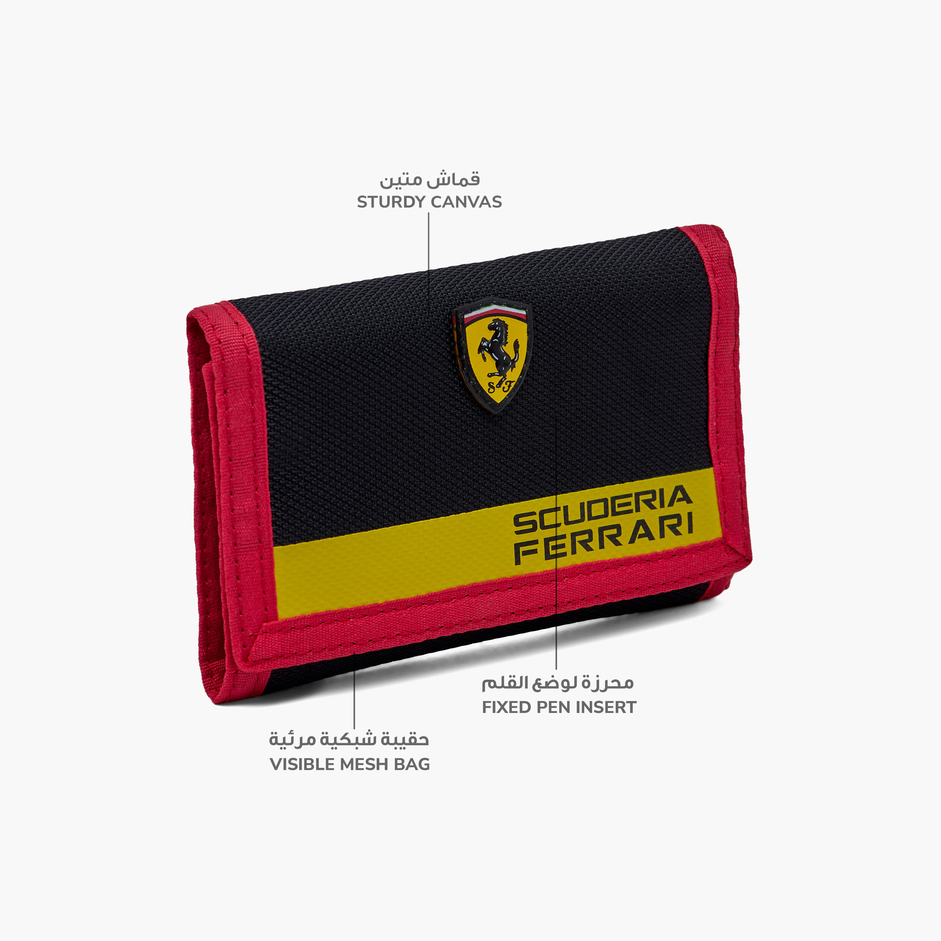 Ferrari Colourblock Wallet-school-stationery-accessories-image-6