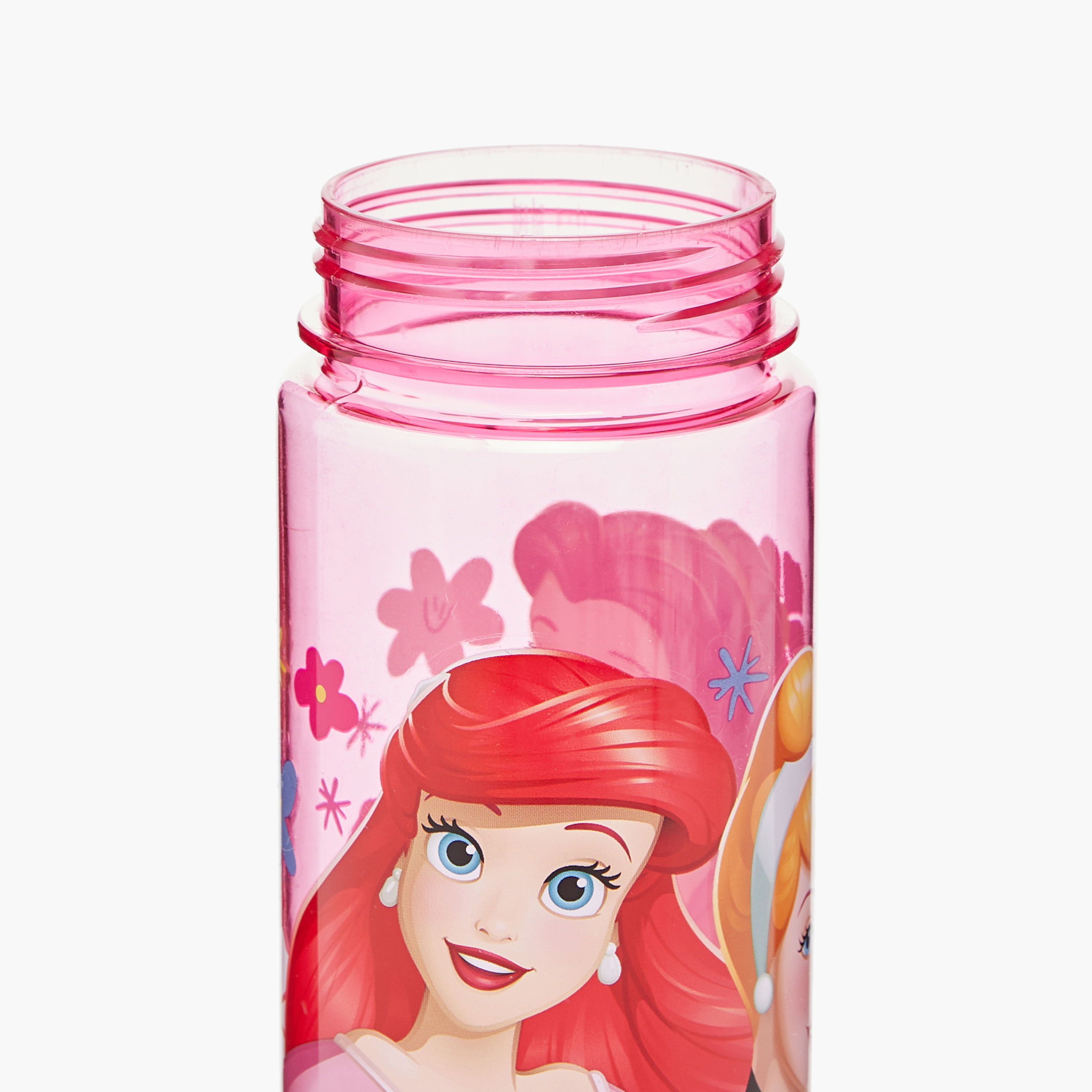 قارورة مياه بقشّة ومقبض وطبعات برنسيس من ديزني - 650 مل-school-waterbottles-image-6