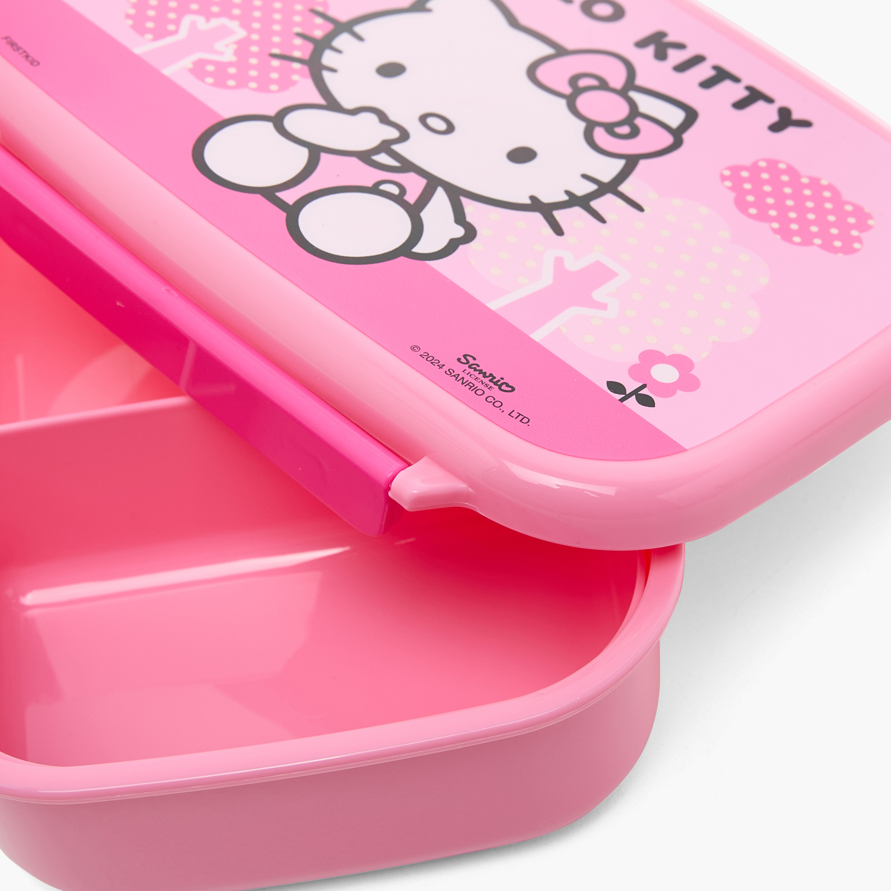 Sanrio Hello Kitty Print Lunch Box with Clip Lock Lid-school-lunchessentials-lunchboxes-image-7