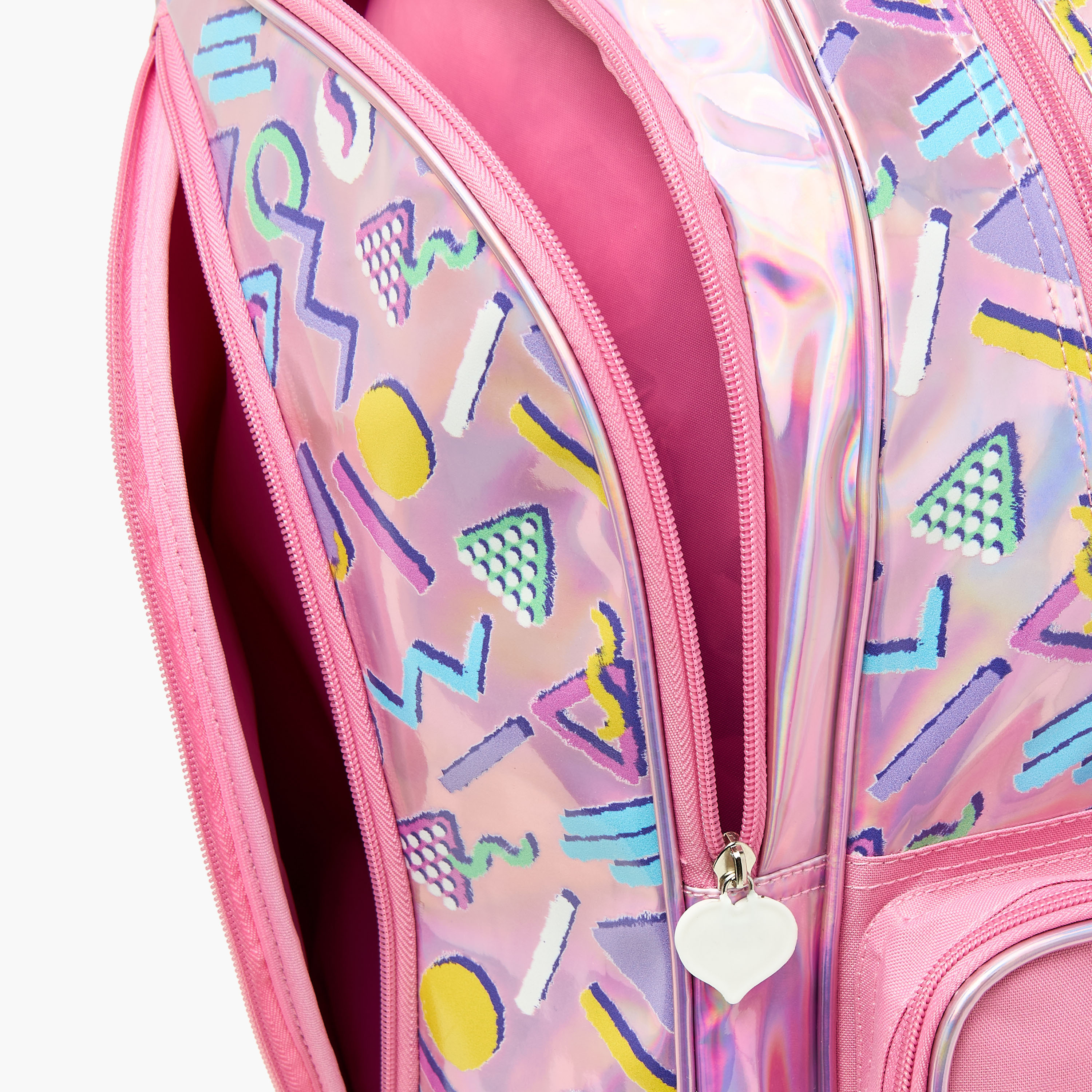 L.O.L. Surprise! All-Over Print Trolley Backpack with Retractable Handle and Zip Closure - 16 inches-school-bagsandbackpacks-trolleybags-image-9