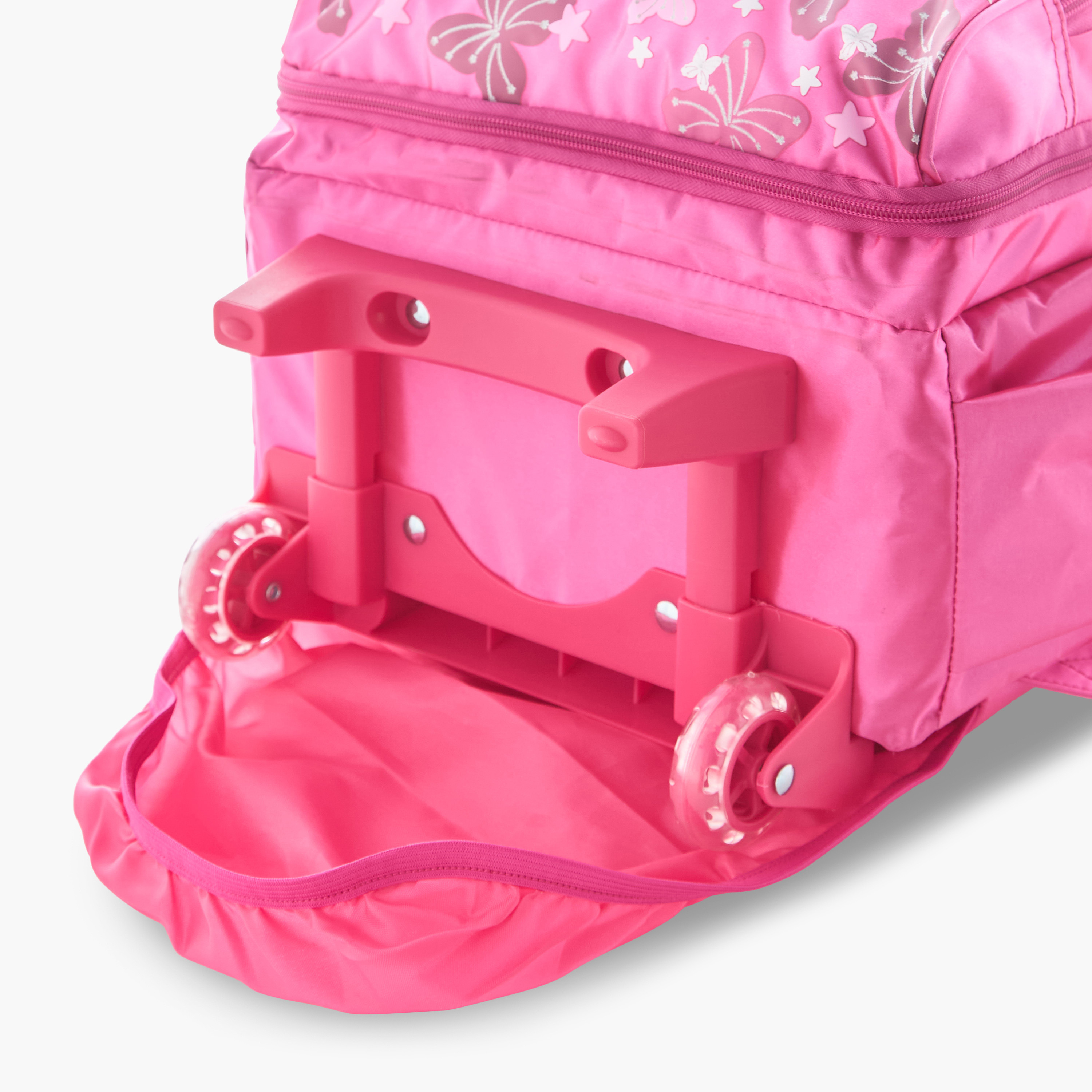 شنطة ترولي بمقبض وسحاب إغلاق وطبعات باربي - 16 بوصة-school-bagsandbackpacks-trolleybags-image-10