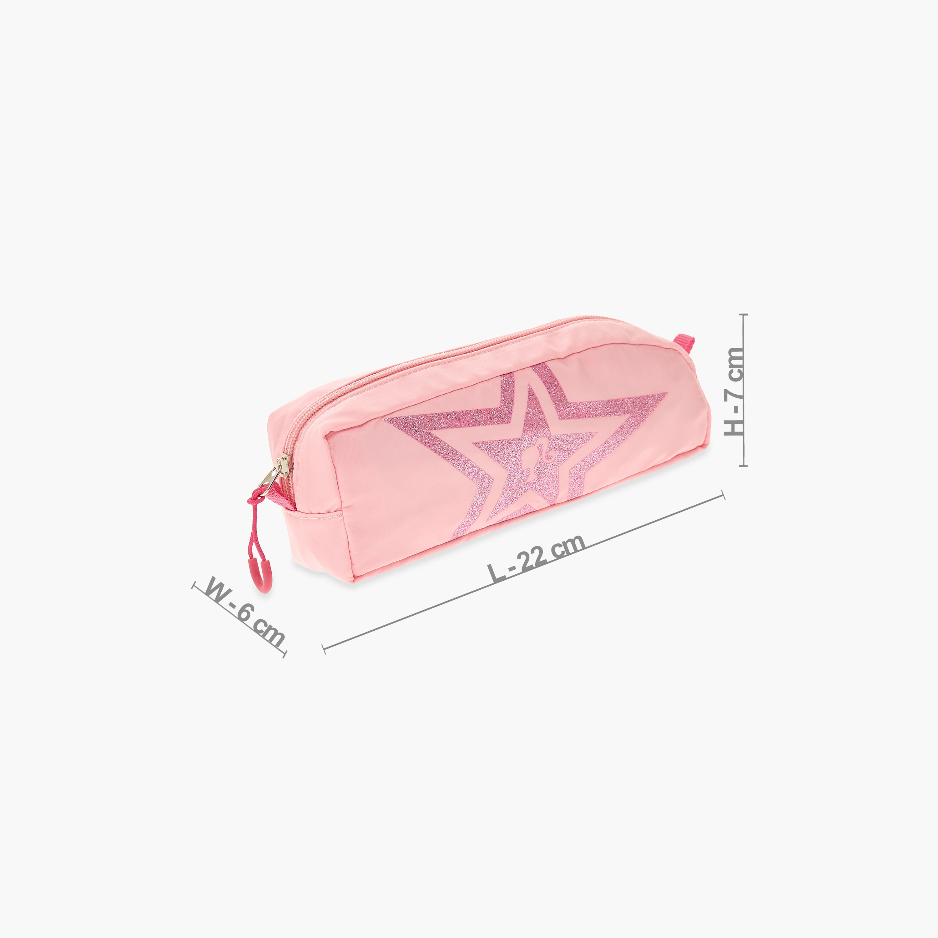 مقلمة بسحّاب إغلاق وطبعات باربي-school-stationery-pencilcases-image-2