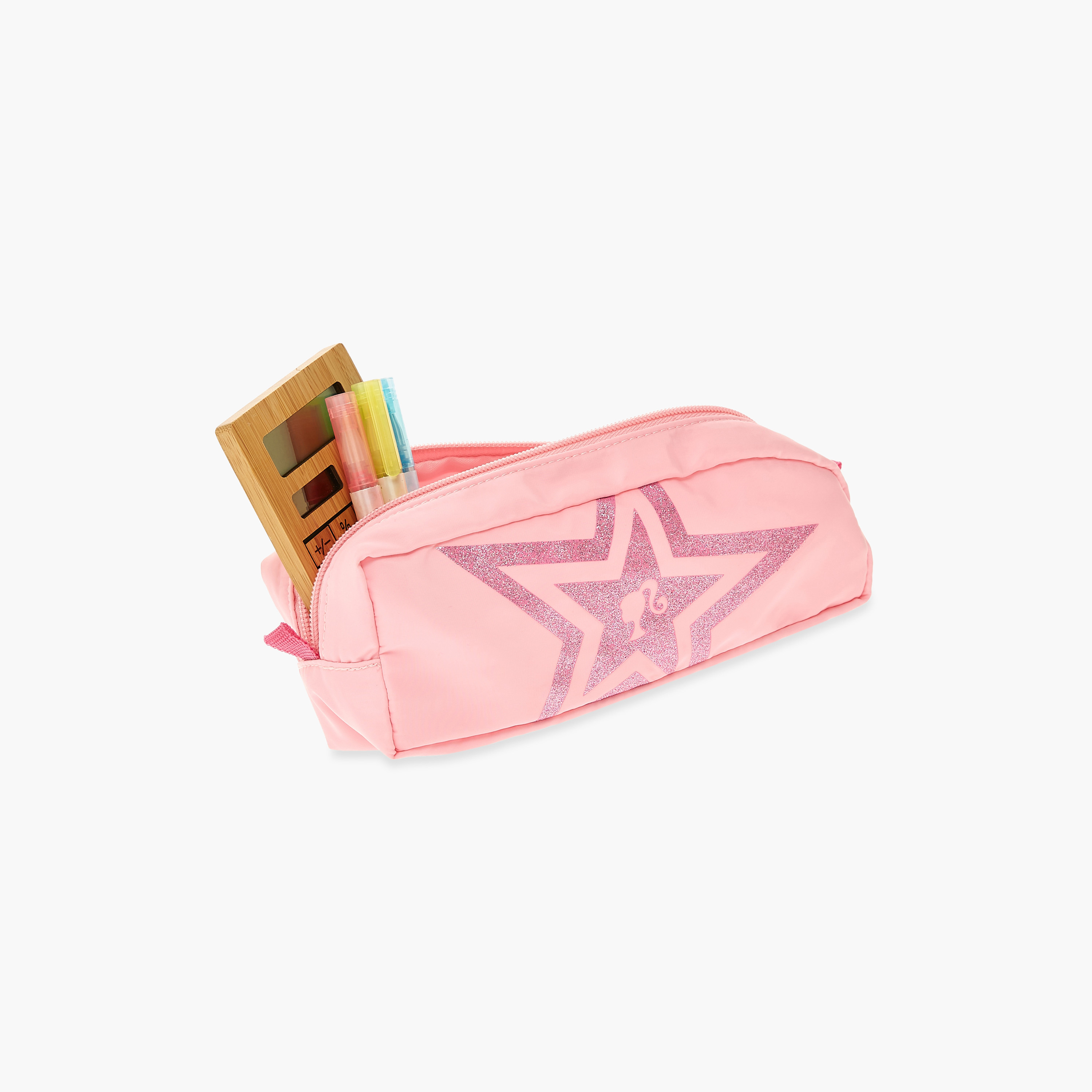 مقلمة بسحّاب إغلاق وطبعات باربي-school-stationery-pencilcases-image-8