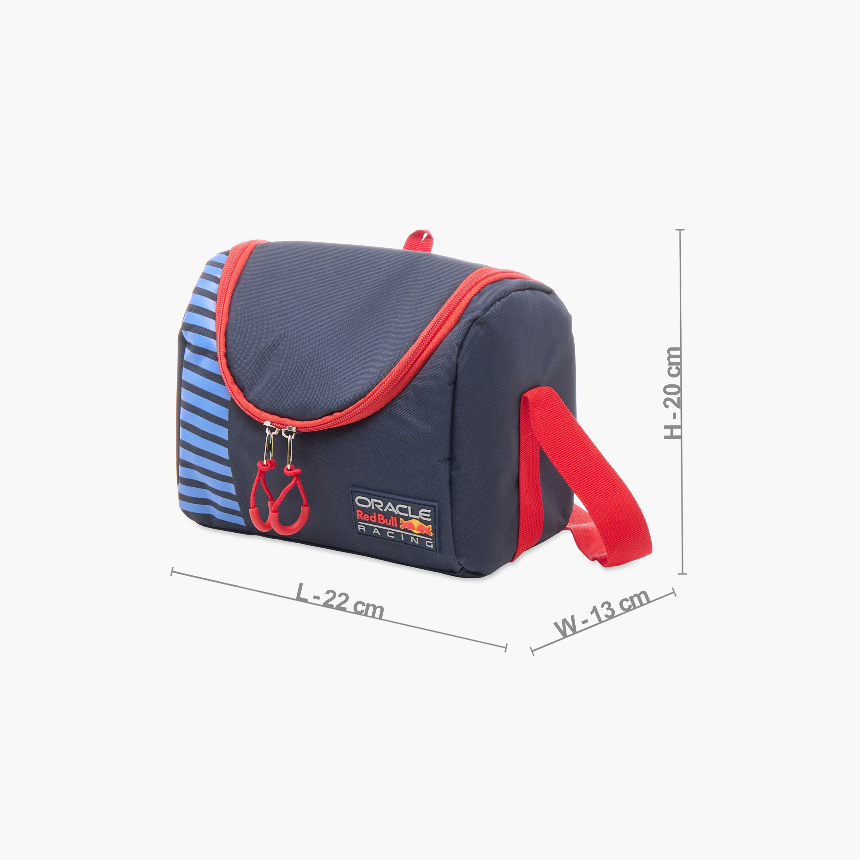 شنطة غداء بسحاب إغلاق وطبعات شعار من ريد بول-school-lunchessentials-lunchbags-image-2