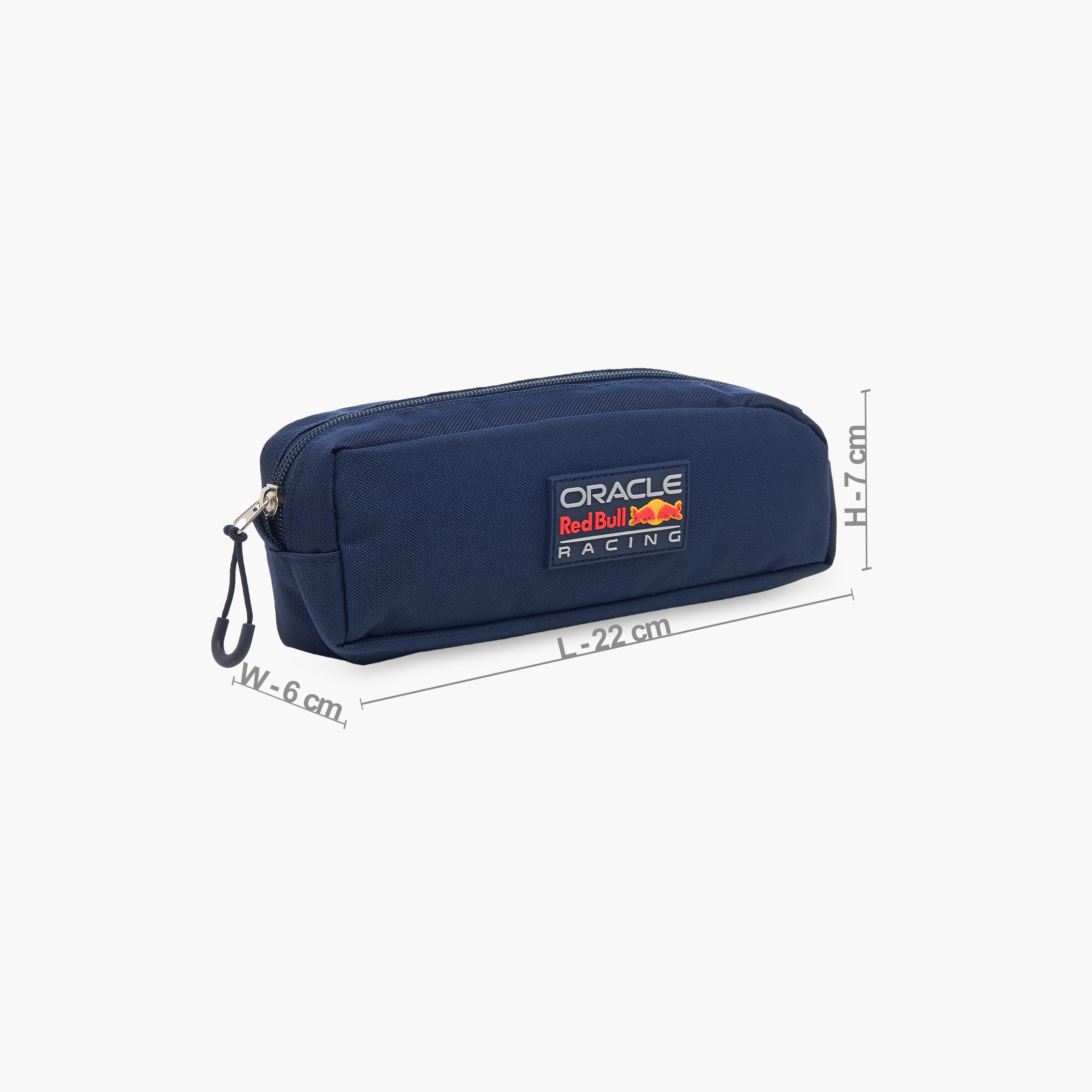 مقلمة بتفاصيل زخارف وسحاب إغلاق من ريد بول-school-stationery-pencilcases-image-2