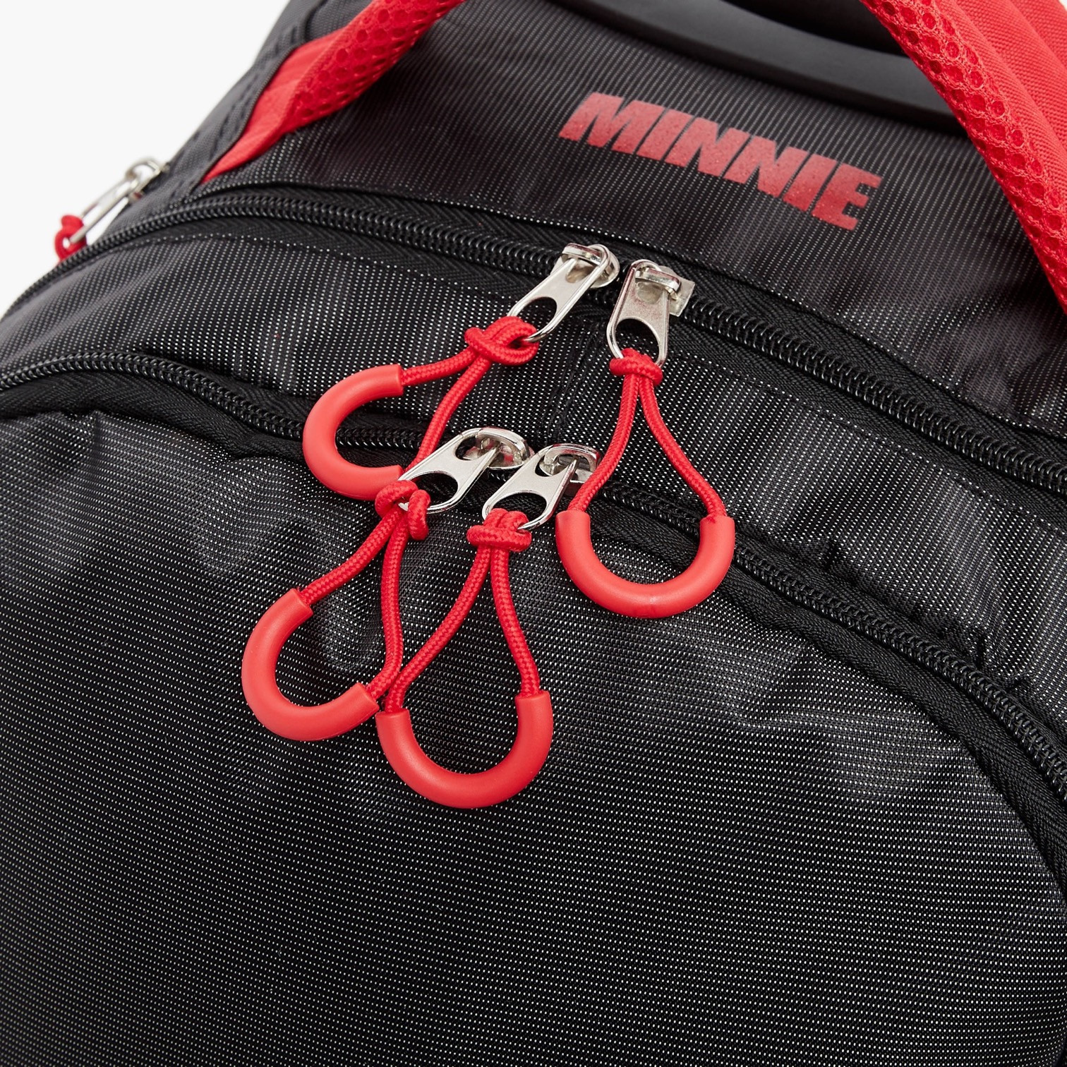 Disney Minnie Mouse Print Trolley Bag with Retractable Handle and Zip Closure - 18 inches-school-bagsandbackpacks-trolleybags-image-7