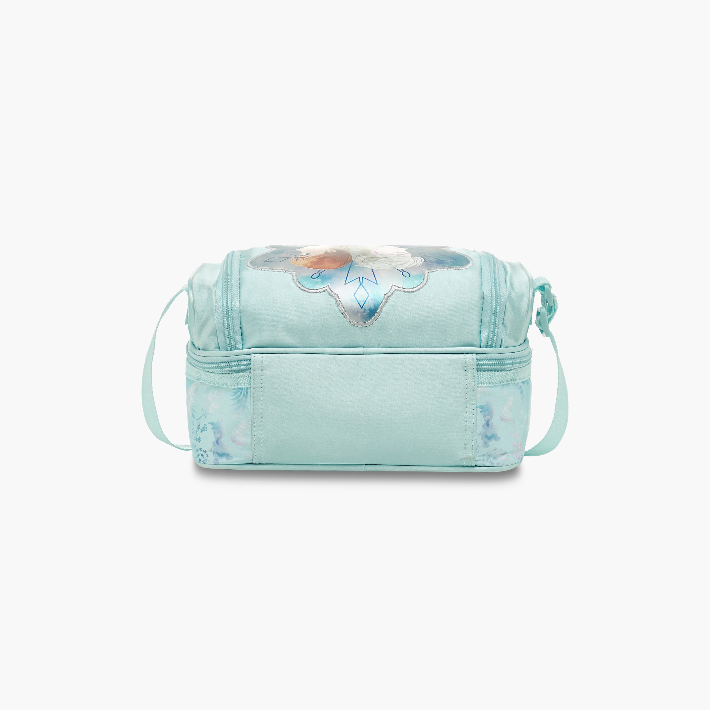 Disney Frozen Print Double Layer Lunch Bag with Adjustable Strap and Zip Closure-school-lunchessentials-lunchbags-image-5