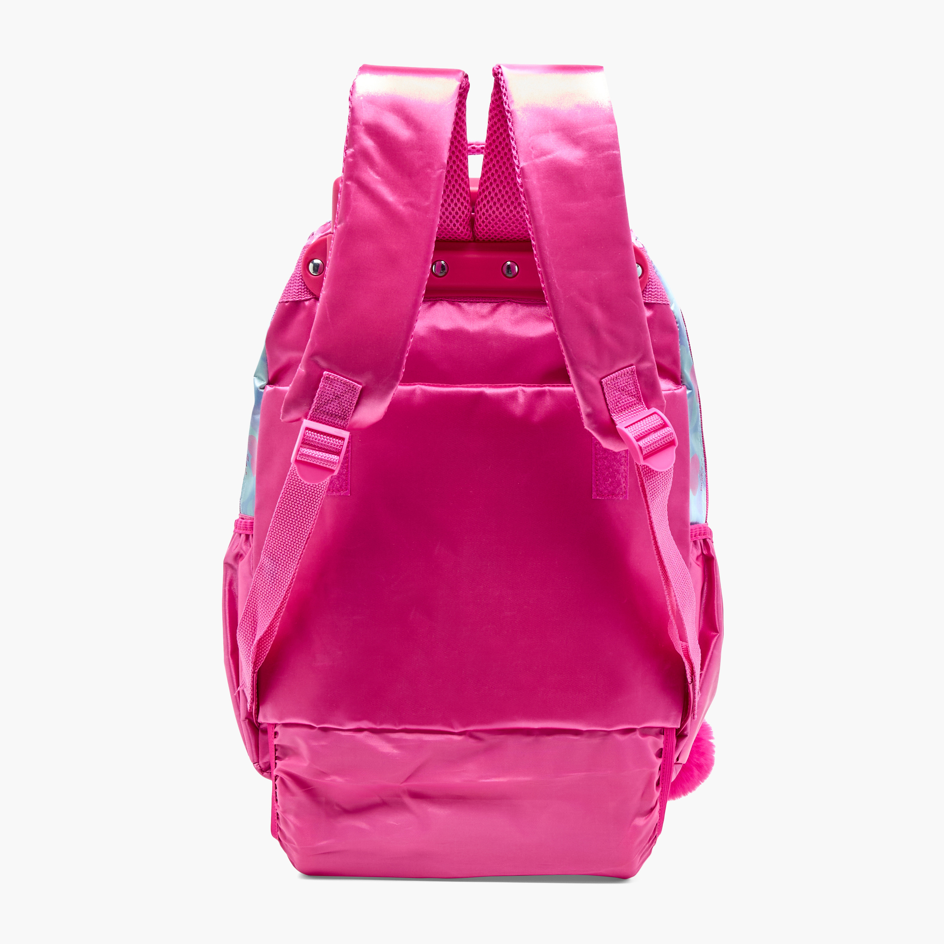 Disney Princess Print Trolley Backpack with Retractable Handle and Zip Closure - 16 inches-school-bagsandbackpacks-trolleybags-image-5