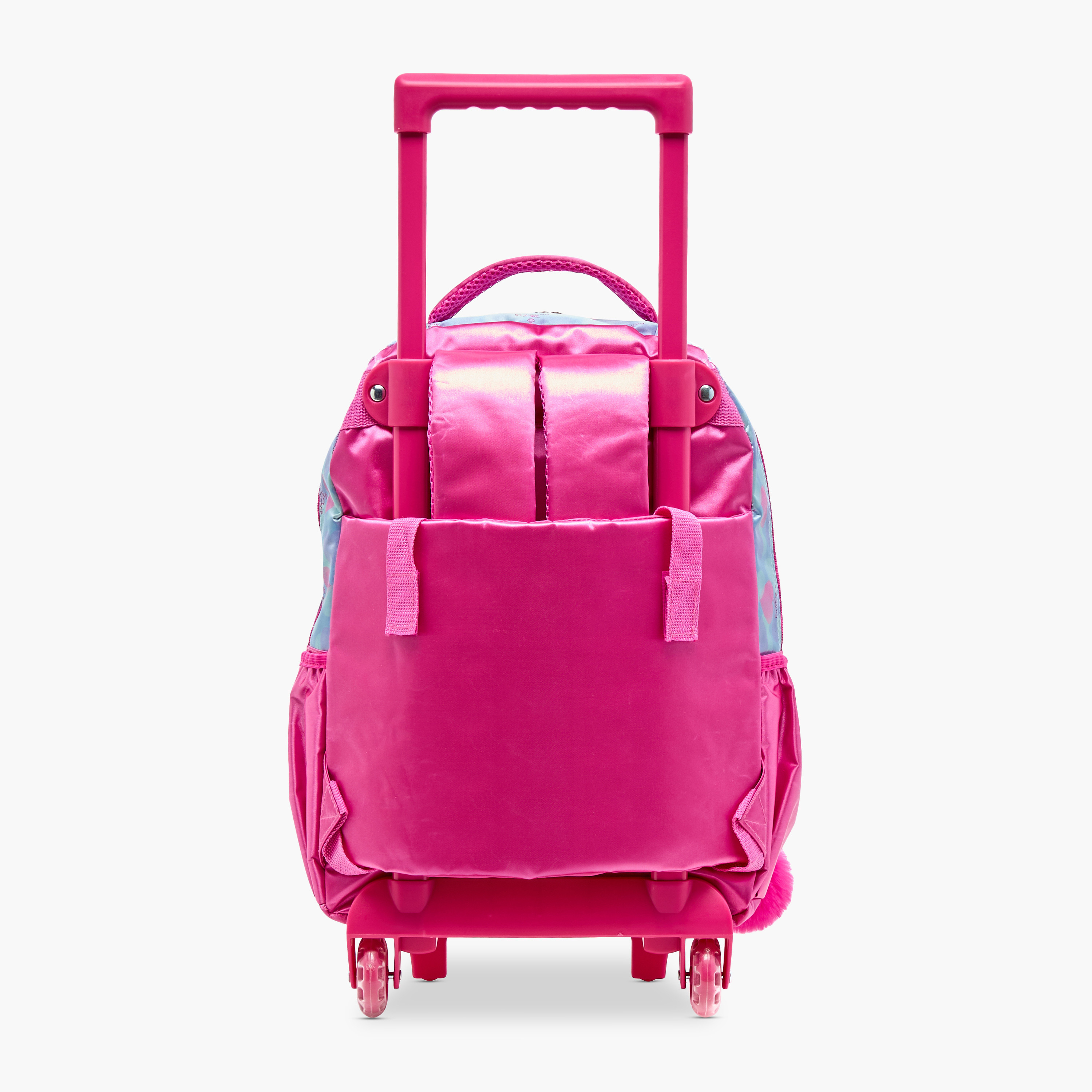 Disney Princess Print Trolley Backpack with Retractable Handle and Zip Closure - 16 inches-school-bagsandbackpacks-trolleybags-image-7