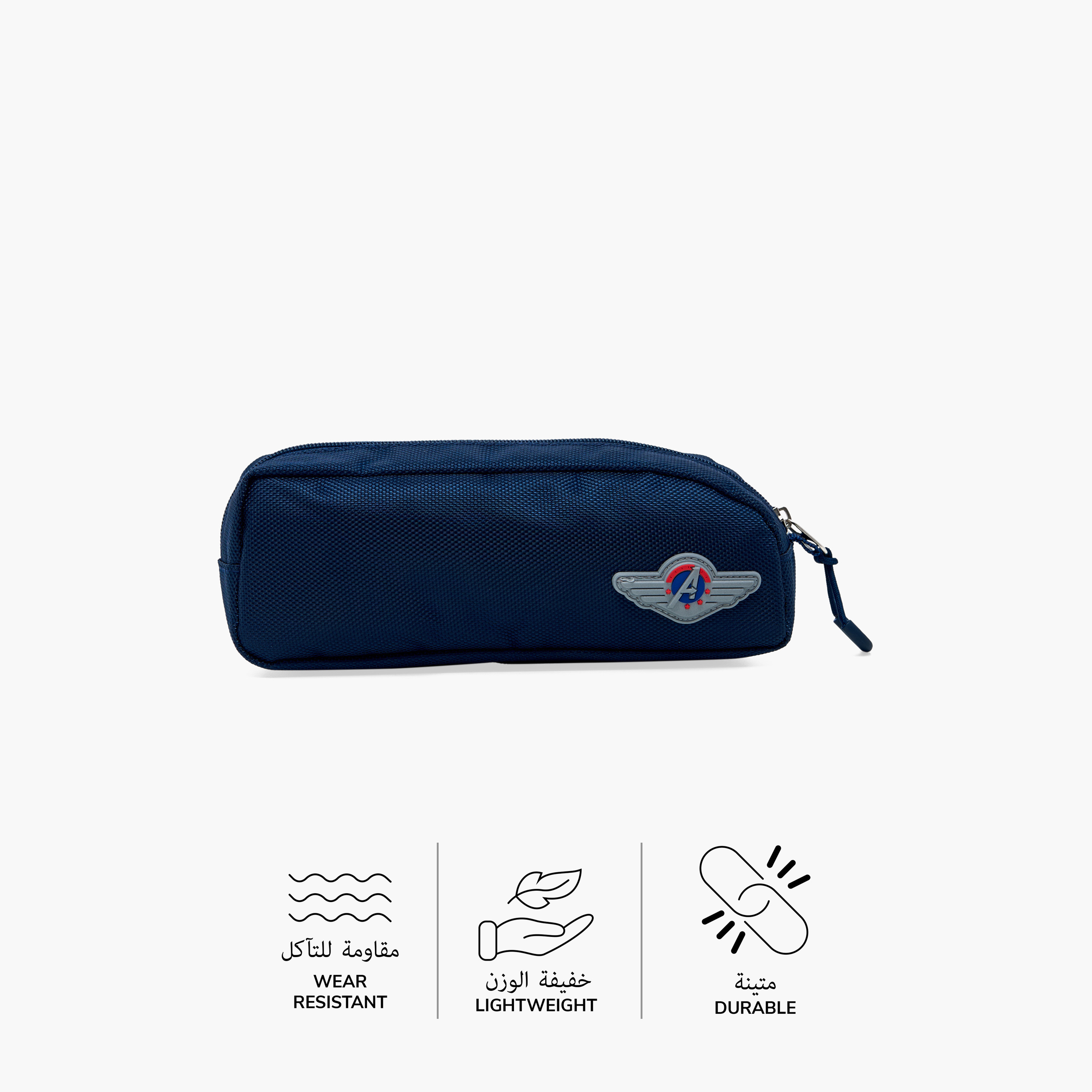 مقلمة بقوالب ملونة وسحّاب إغلاق وطبعات أفينجرز-school-stationery-pencilcases-image-4