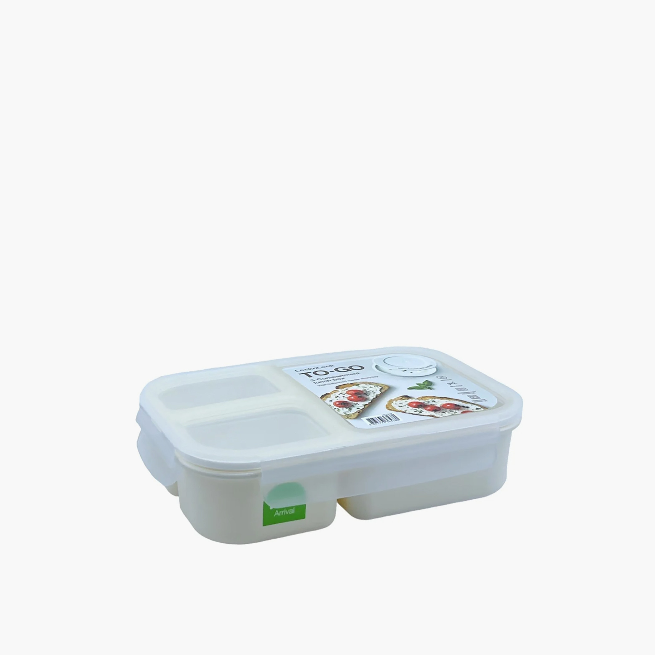 LocknLock 3-Compartment Lunch Box with Clip-On Lid - 980 ml-school-lunchessentials-lunchboxes-image-6