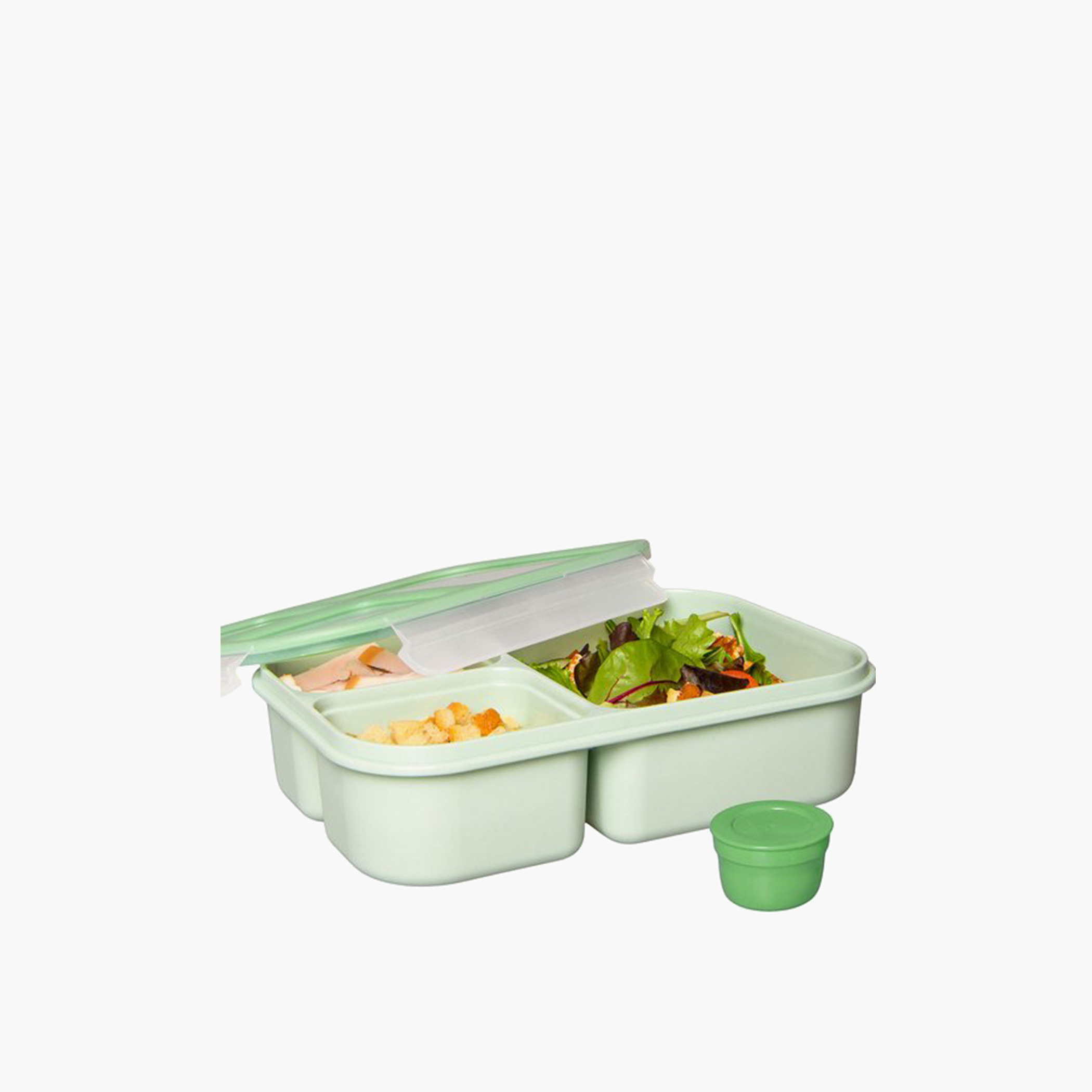 LocknLock Rectangular 3-Compartment Lunch Box with Clip Lock Lid - 980 ml-school-lunchessentials-lunchboxes-image-6