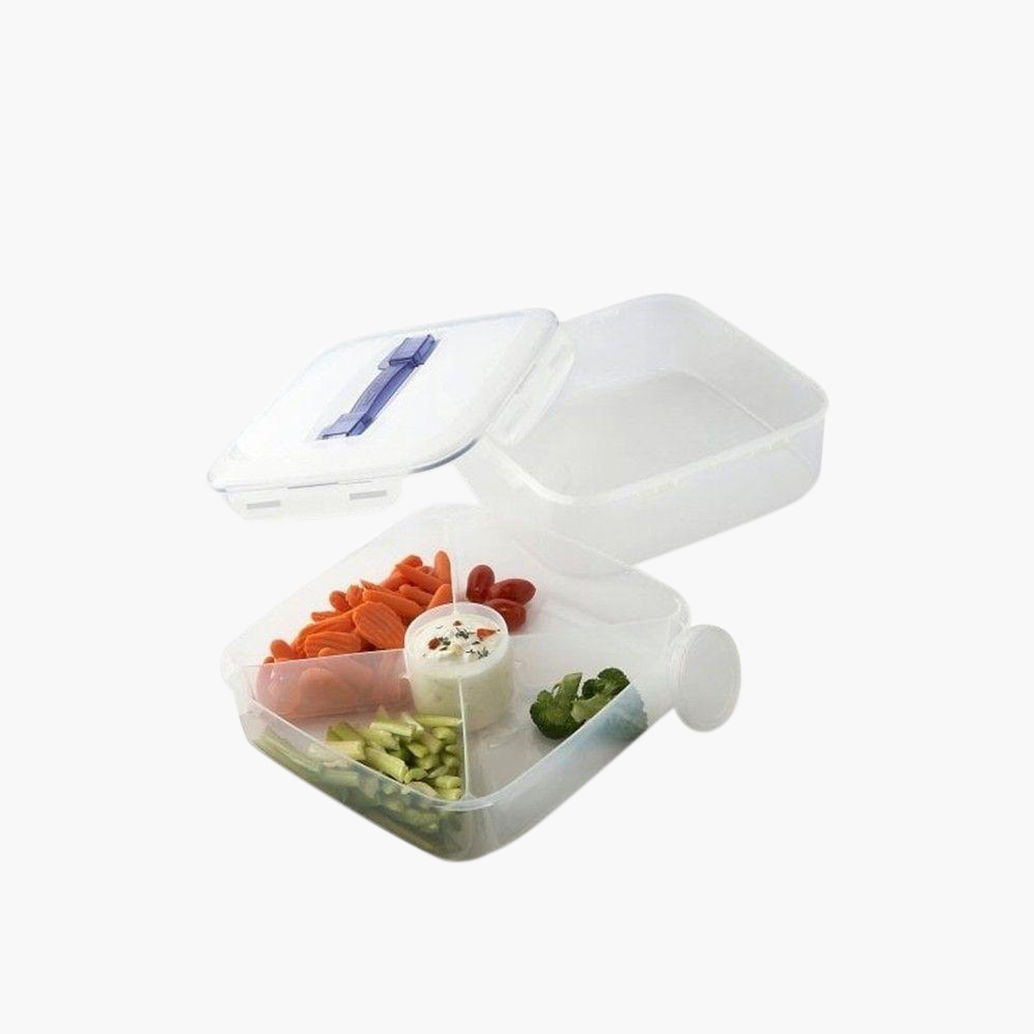 حاوية طعام بغطاء بقفل مشبك من لوك أن لوك - 6.5 لتر-household-kitchen-foodstorage-containers-image-3
