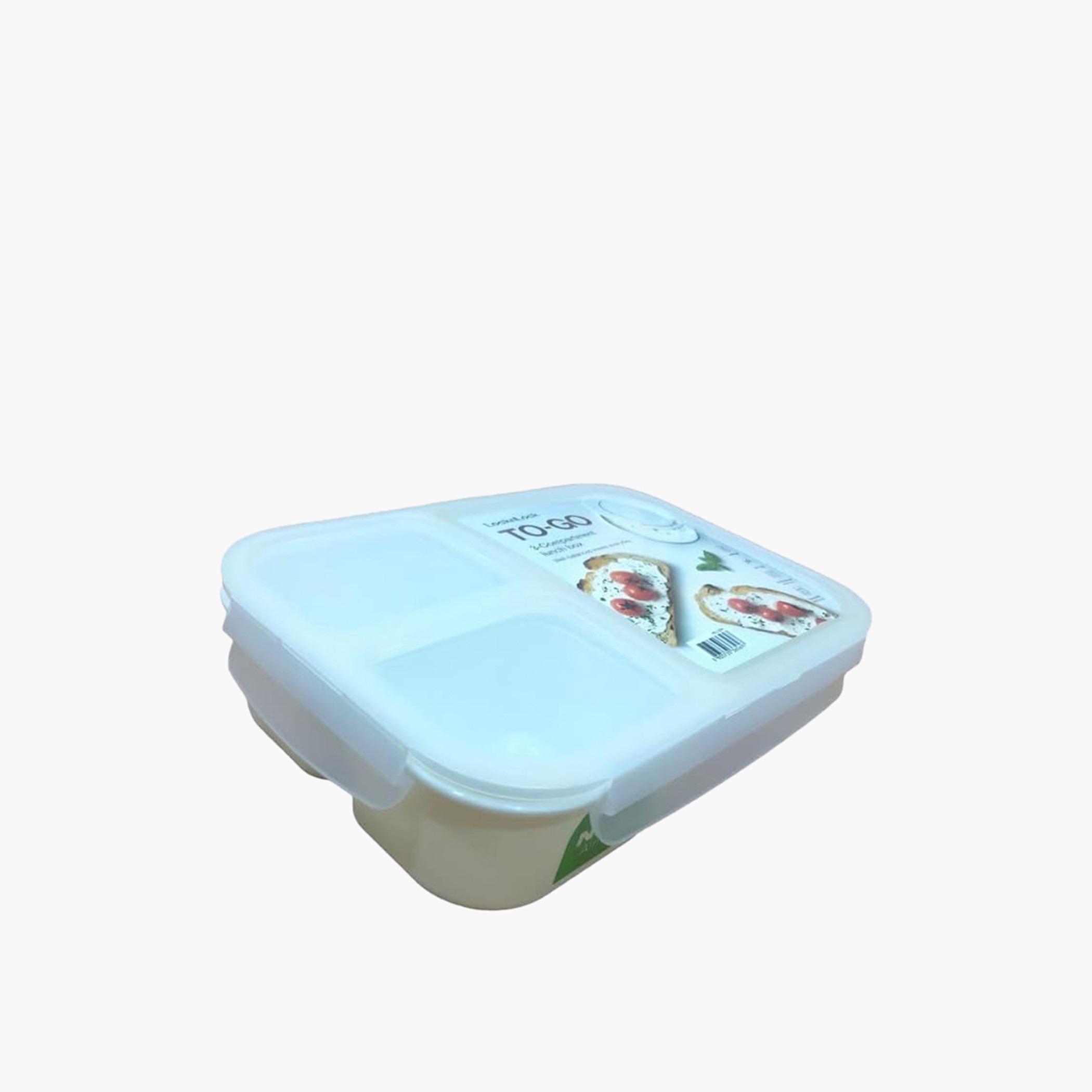 صندوق غداء مستطيل بـ3 أقسام من لوك أند لوك - 1.5 لتر-school-lunchessentials-lunchboxes-image-2