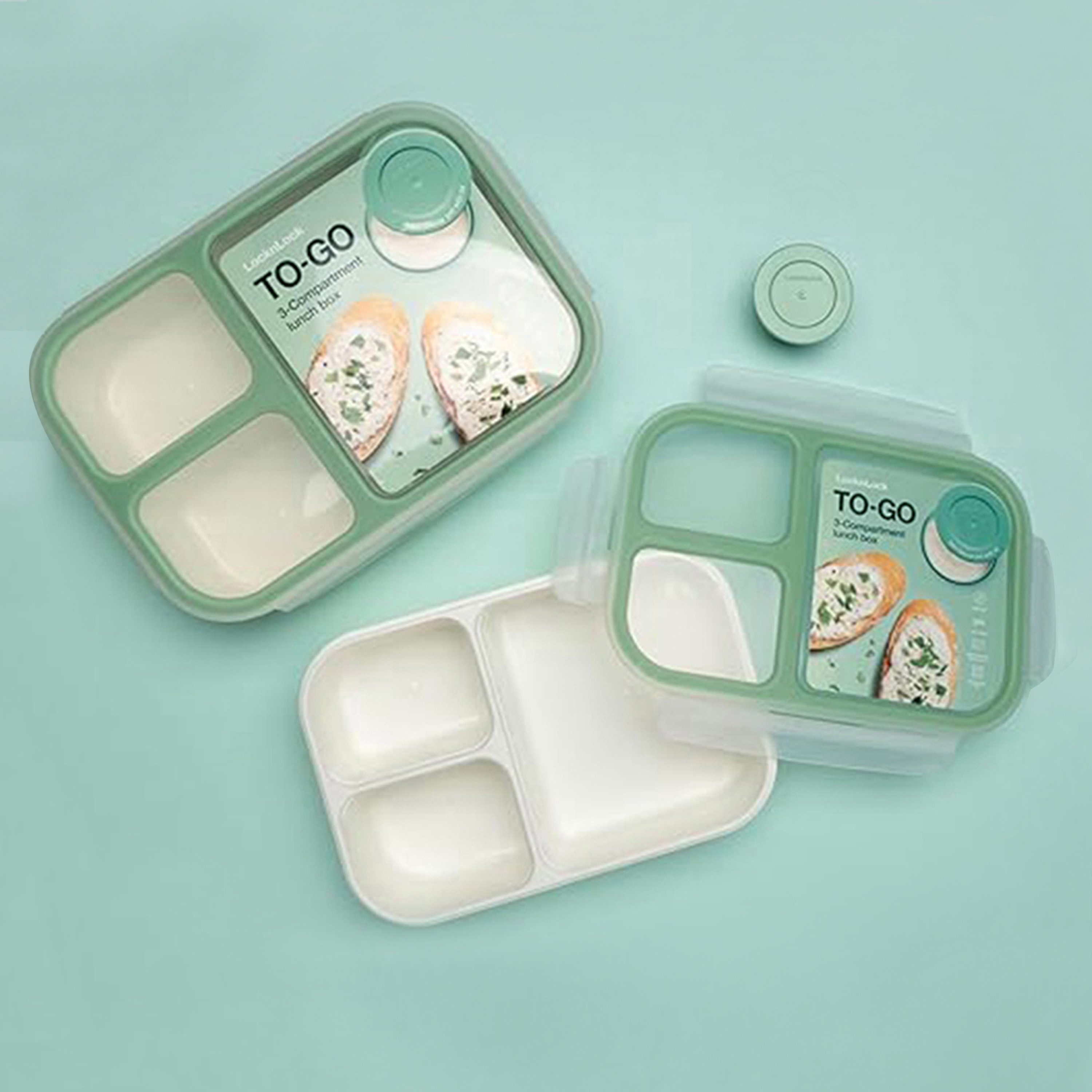 صندوق غداء سادة مقسم مع غطاء بقفل مشبك من لوك آند لوك - 1.5 لتر-school-lunchessentials-lunchboxes-image-4