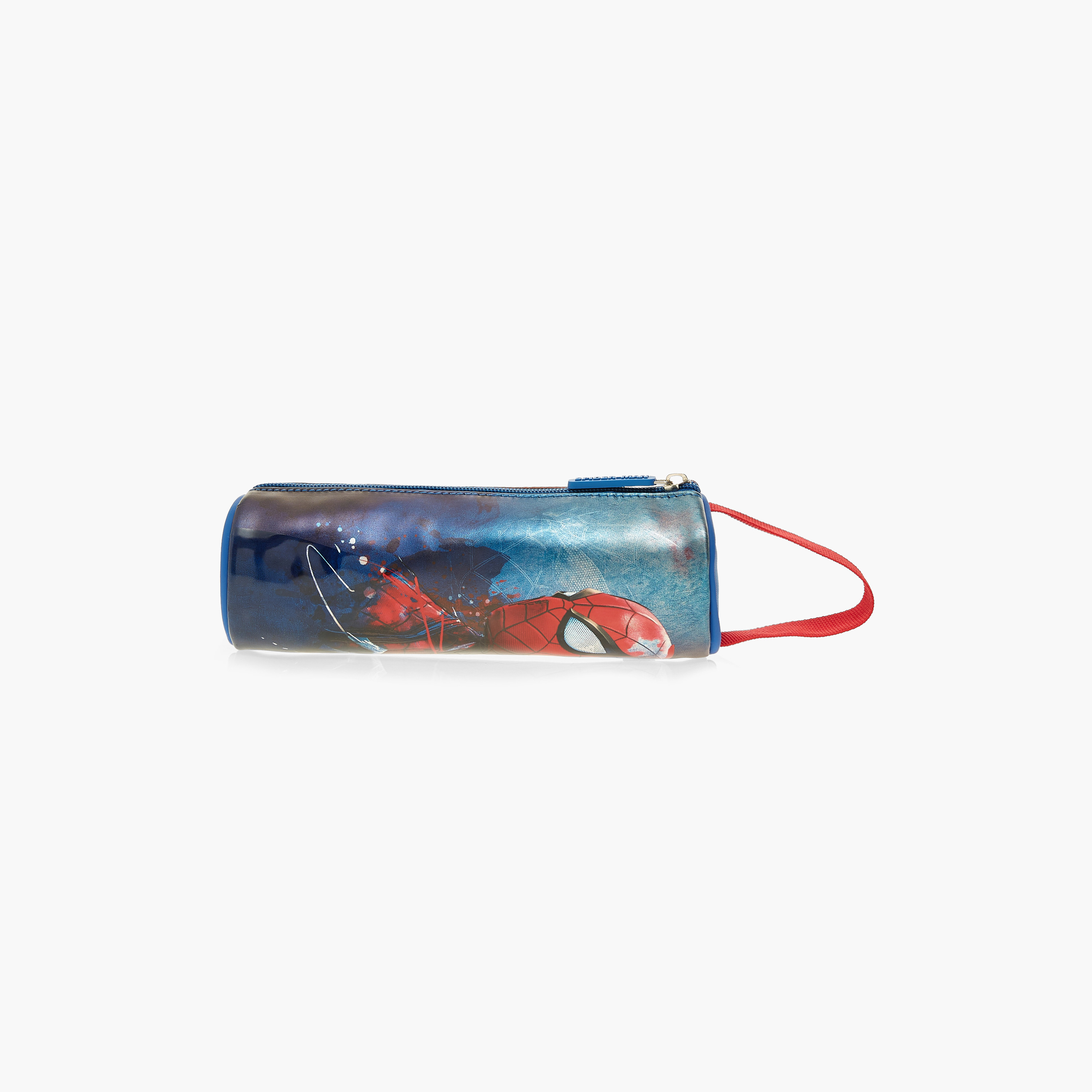 Spider-Man Print Pencil Pouch with Zip Closure-school-stationery-pencilcases-image-3