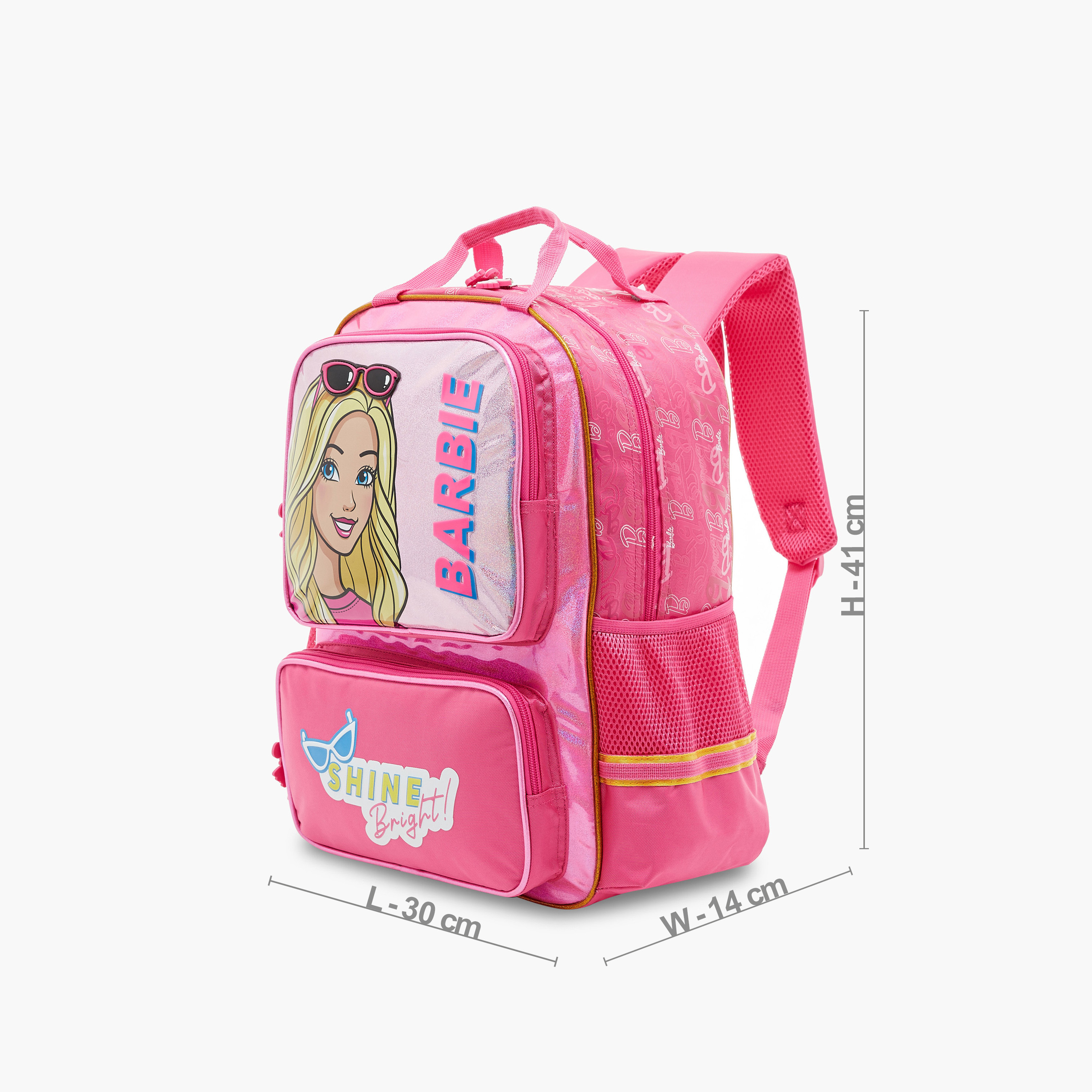 شنطة ظهر بسحّاب إغلاق وحمّالات قابلة للتعديل وطبعات - 16 بوصة-school-bagsandbackpacks-backpacks-image-2