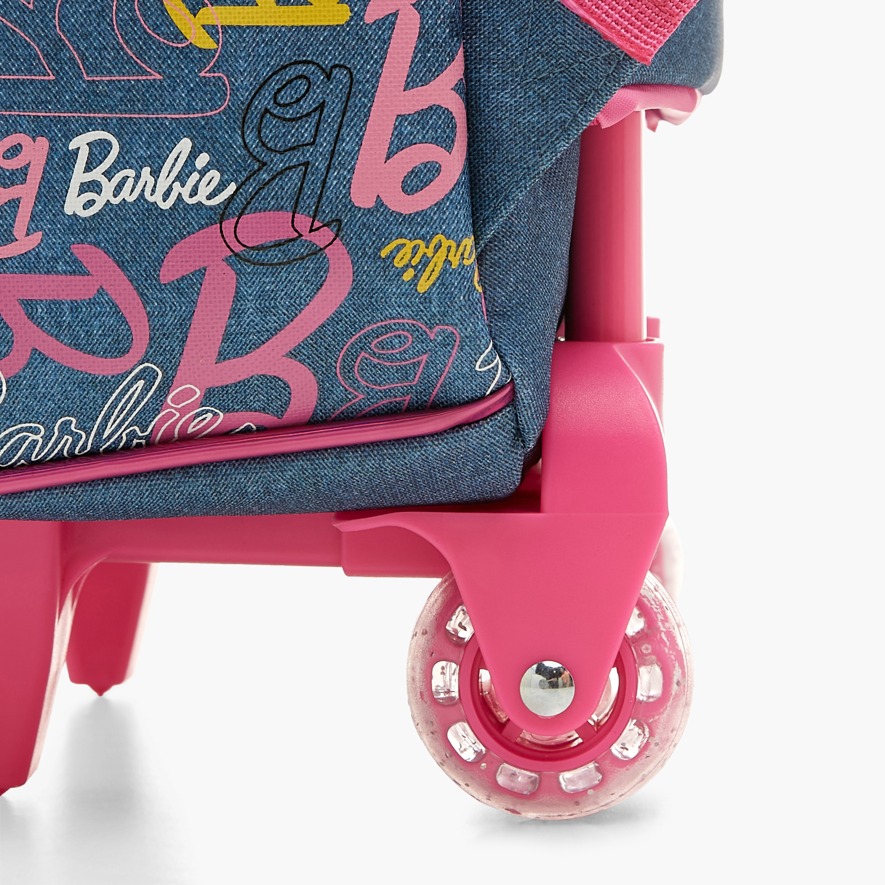 Barbie Printed Trolley Backpack with Retractable Handle - 16 inches-school-bagsandbackpacks-trolleybags-image-10