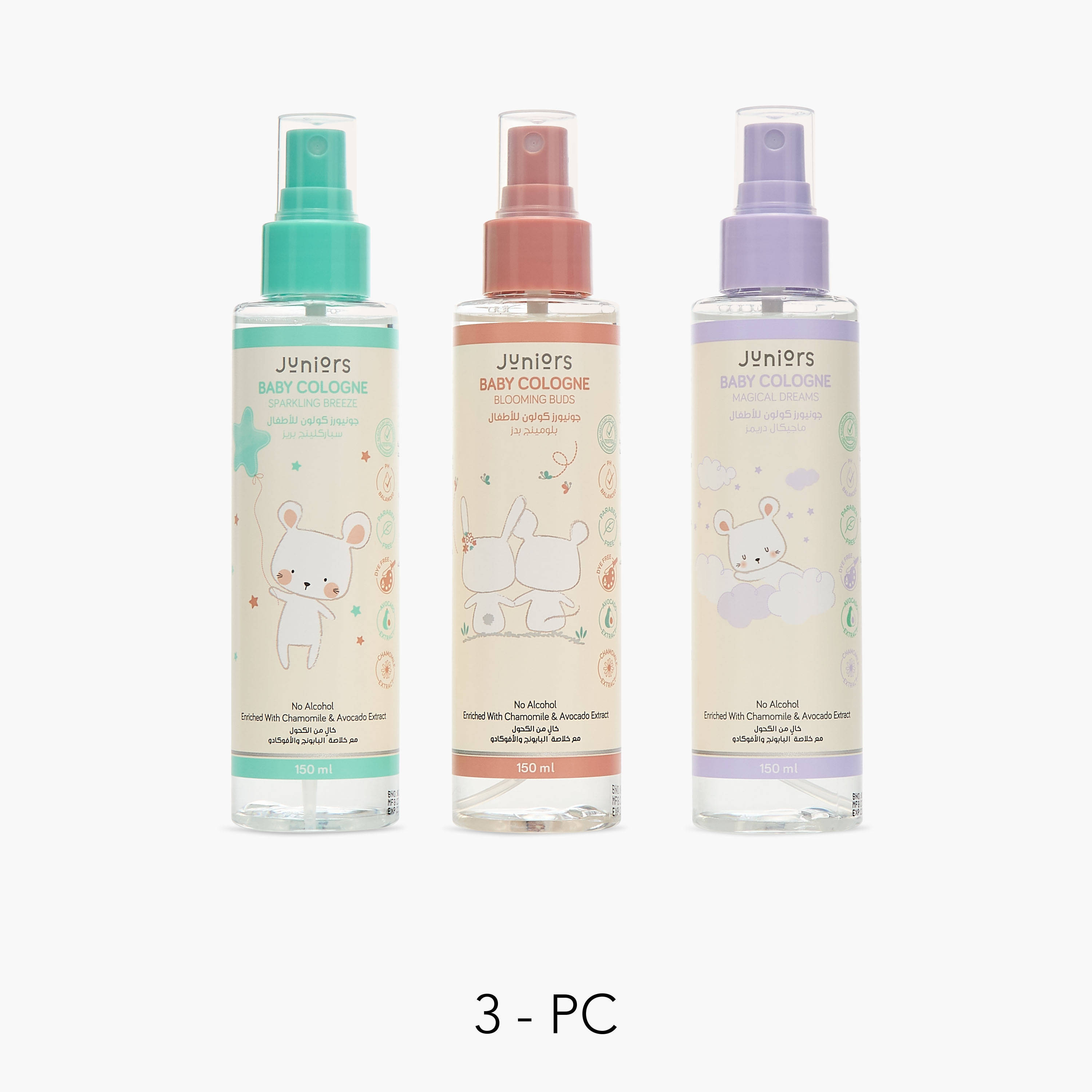 Juniors 3-Piece Baby Cologne Gift Set-baby-bathandcare-hairbodyskincare-image-1