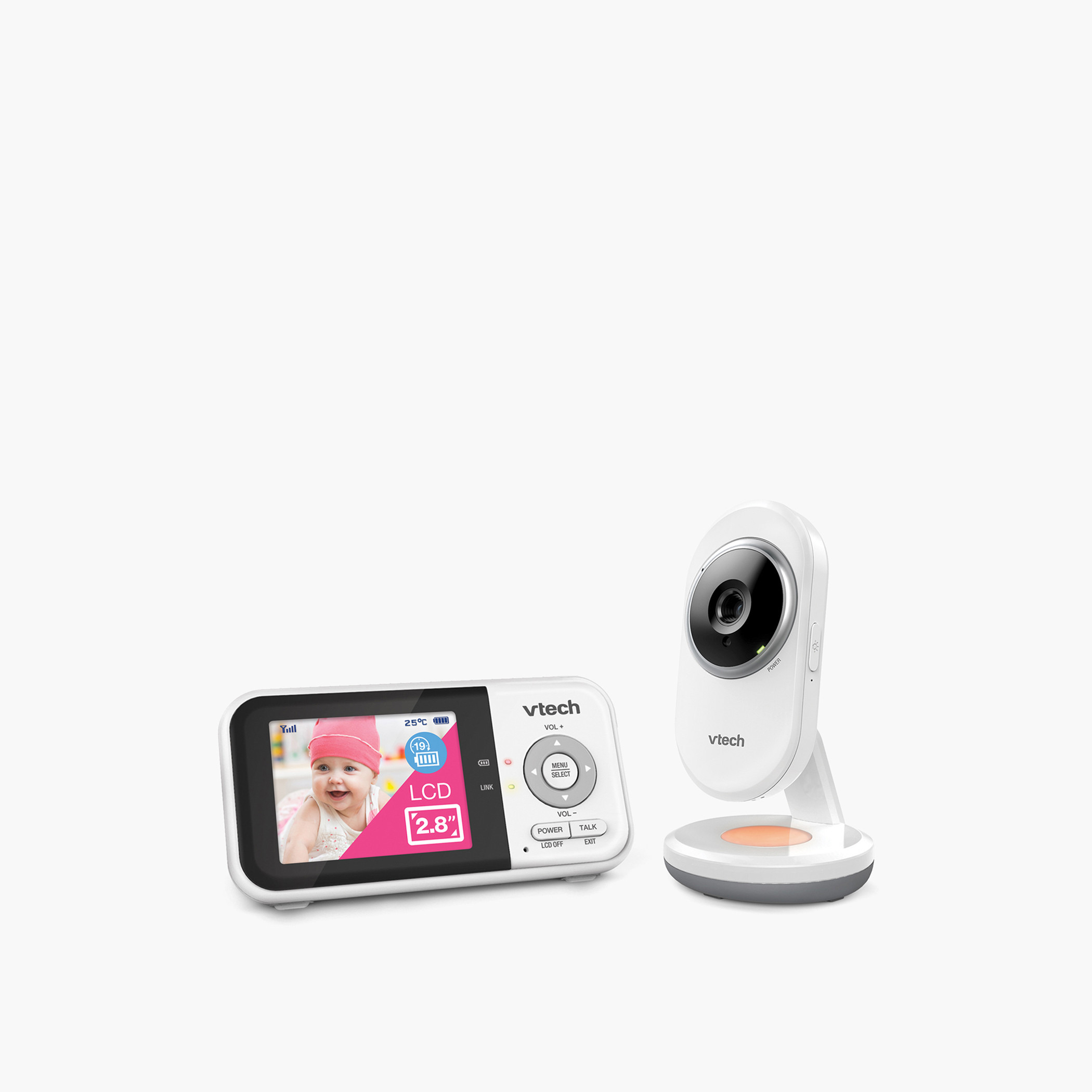 VTech 2.8-inch Video Monitor with Night Light-cpbaby-healthandsafety-babymonitors-image-1