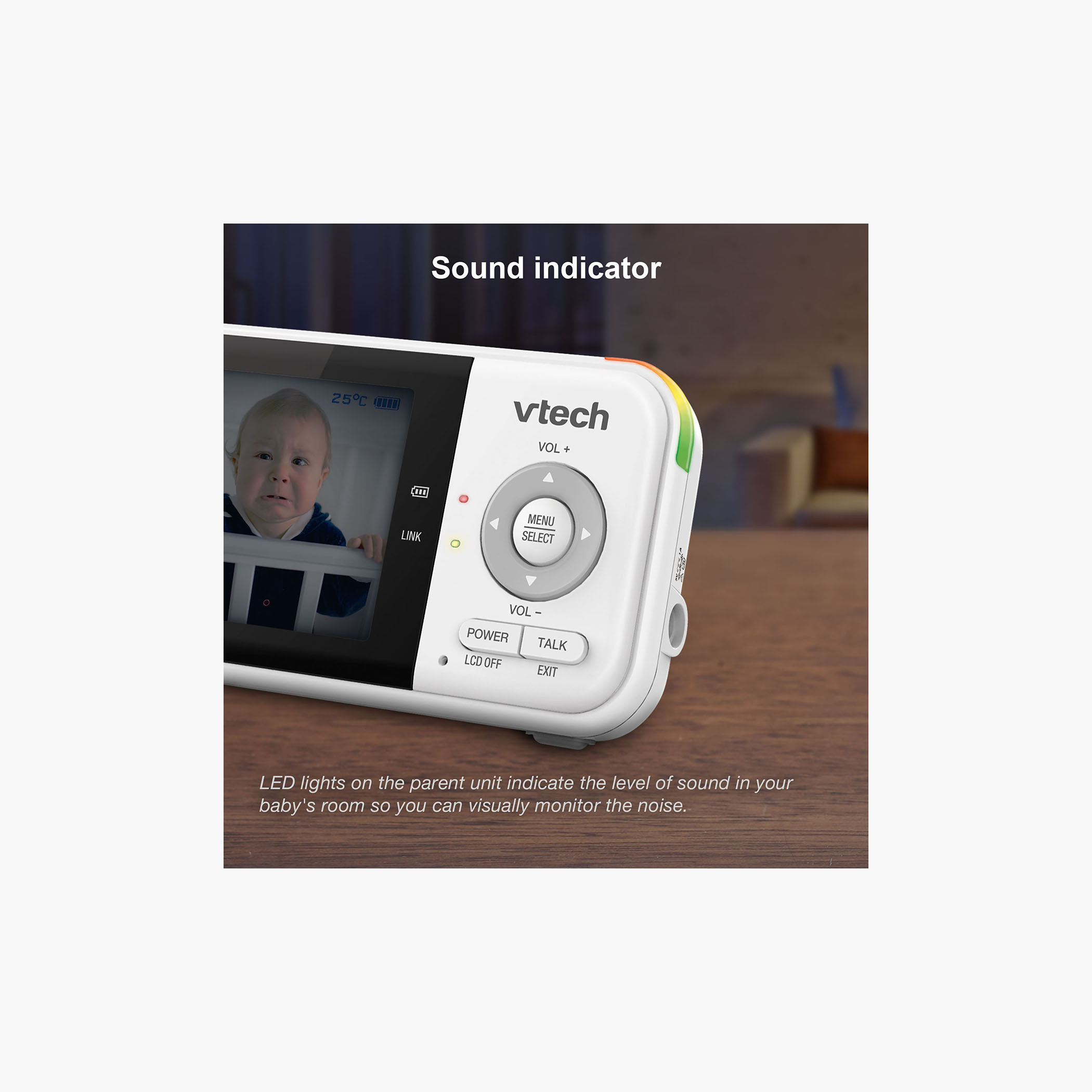 VTech 2.8-inch Video Monitor with Night Light-cpbaby-healthandsafety-babymonitors-image-7