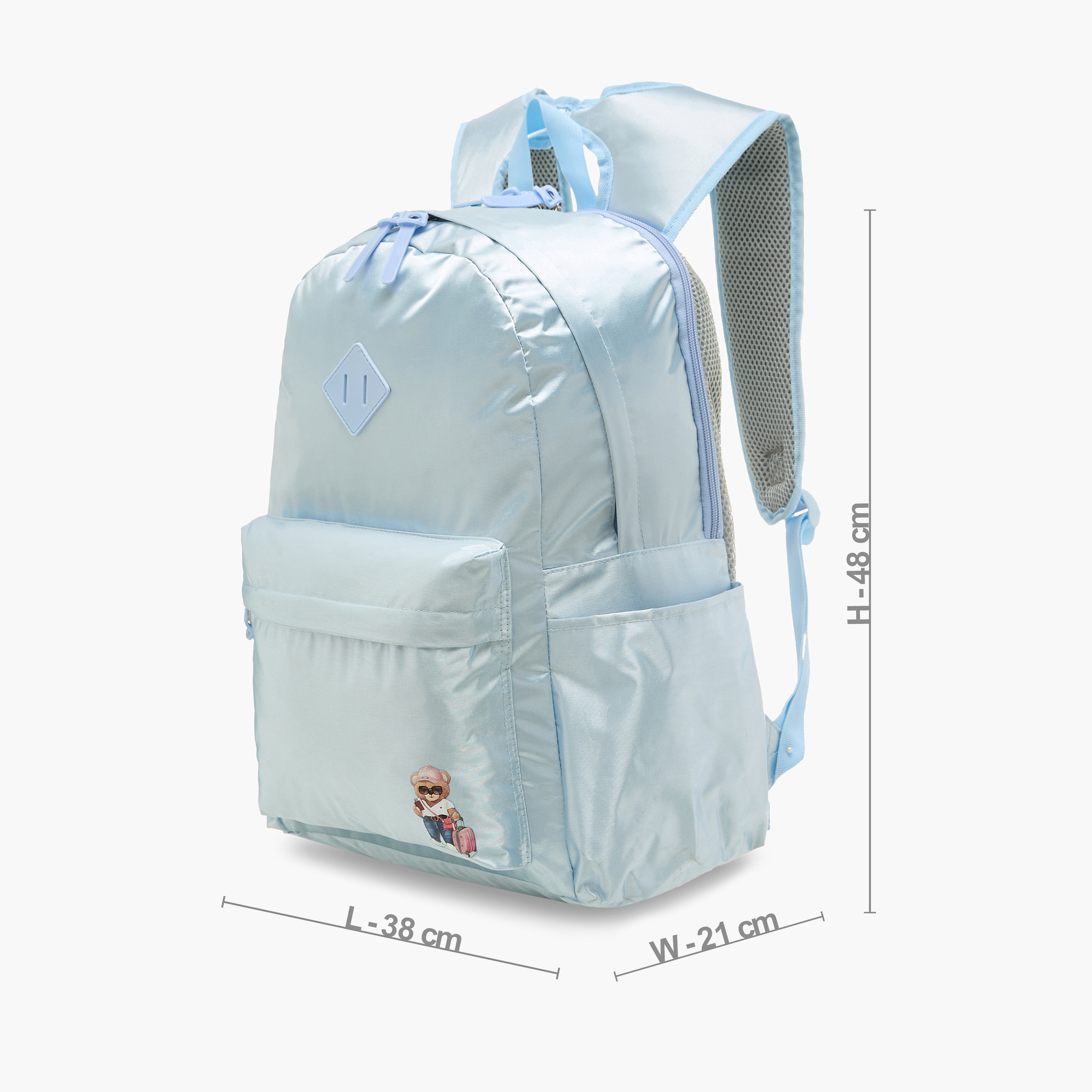شنطة ظهر بحمالات كتف قابلة للتعديل وطبعات من جونيورز - 18 بوصة-school-bagsandbackpacks-backpacks-image-2