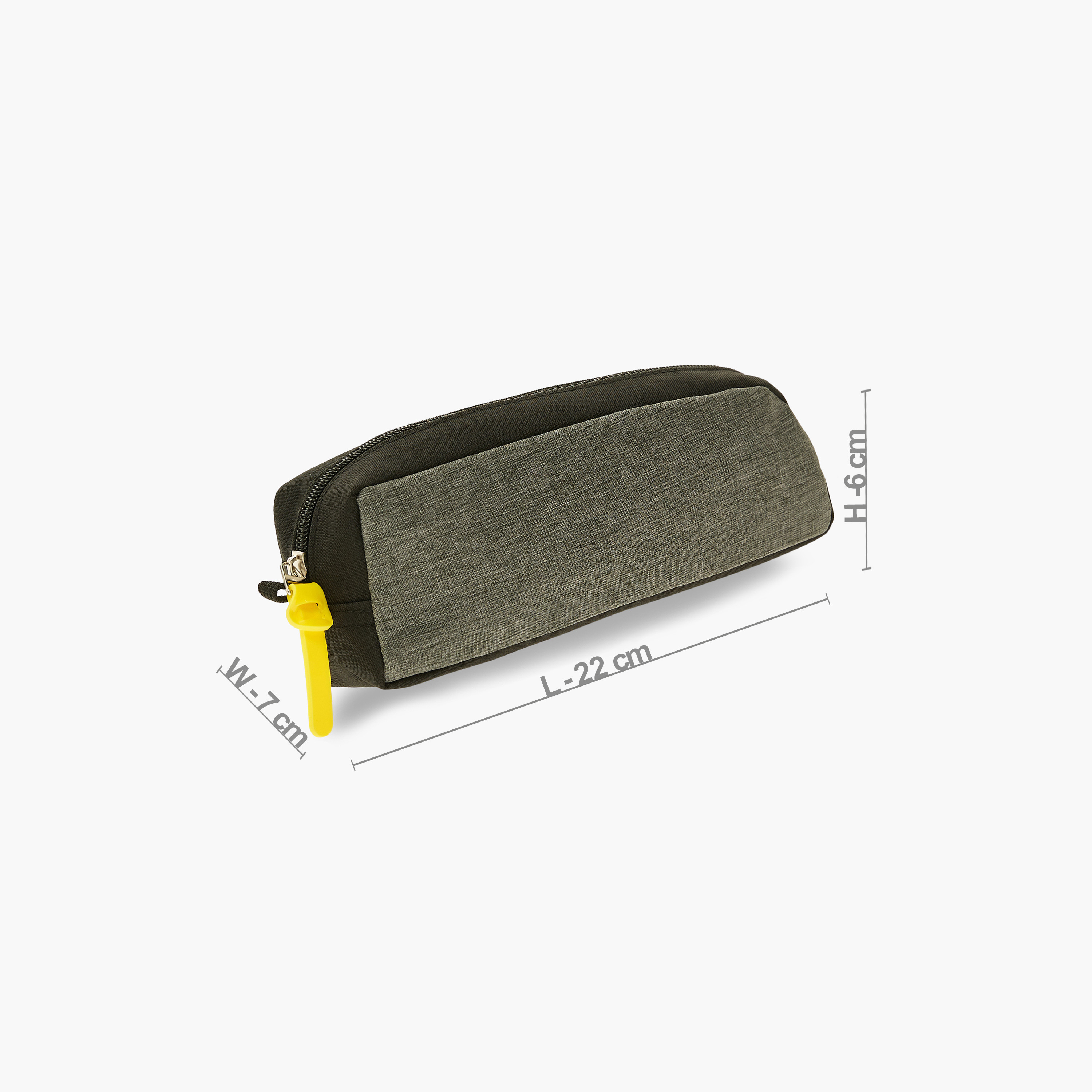 مقلمة بسحاب إغلاق بتصميم قوالب ملونة من جونيورز-school-stationery-pencilcases-image-2
