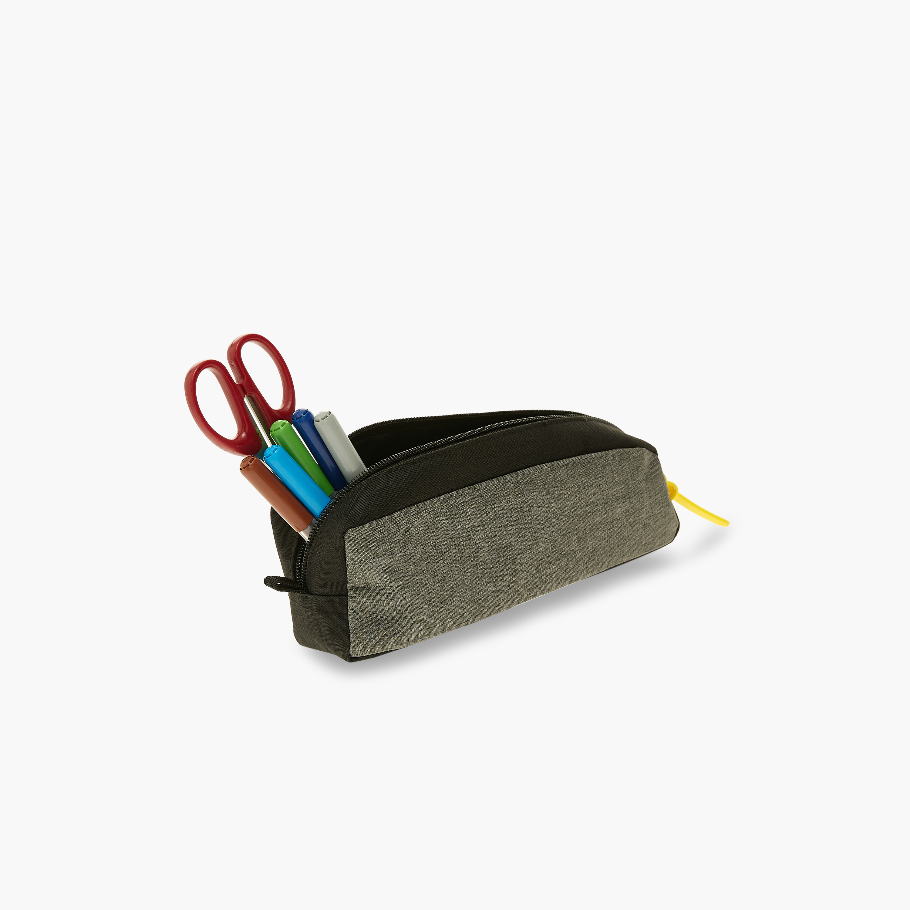 مقلمة بسحاب إغلاق بتصميم قوالب ملونة من جونيورز-school-stationery-pencilcases-image-7