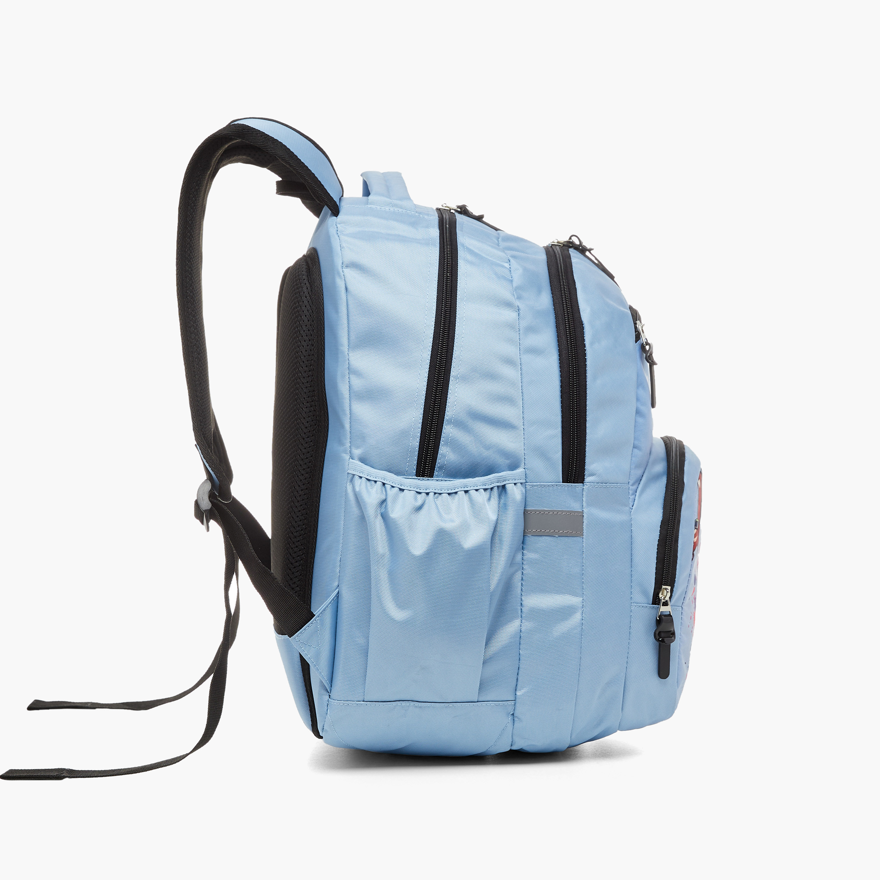 Juniors Graphic Print Backpack with Zip Closure and Adjustable Shoulder Straps - 18 inches-school-bagsandbackpacks-backpacks-image-3