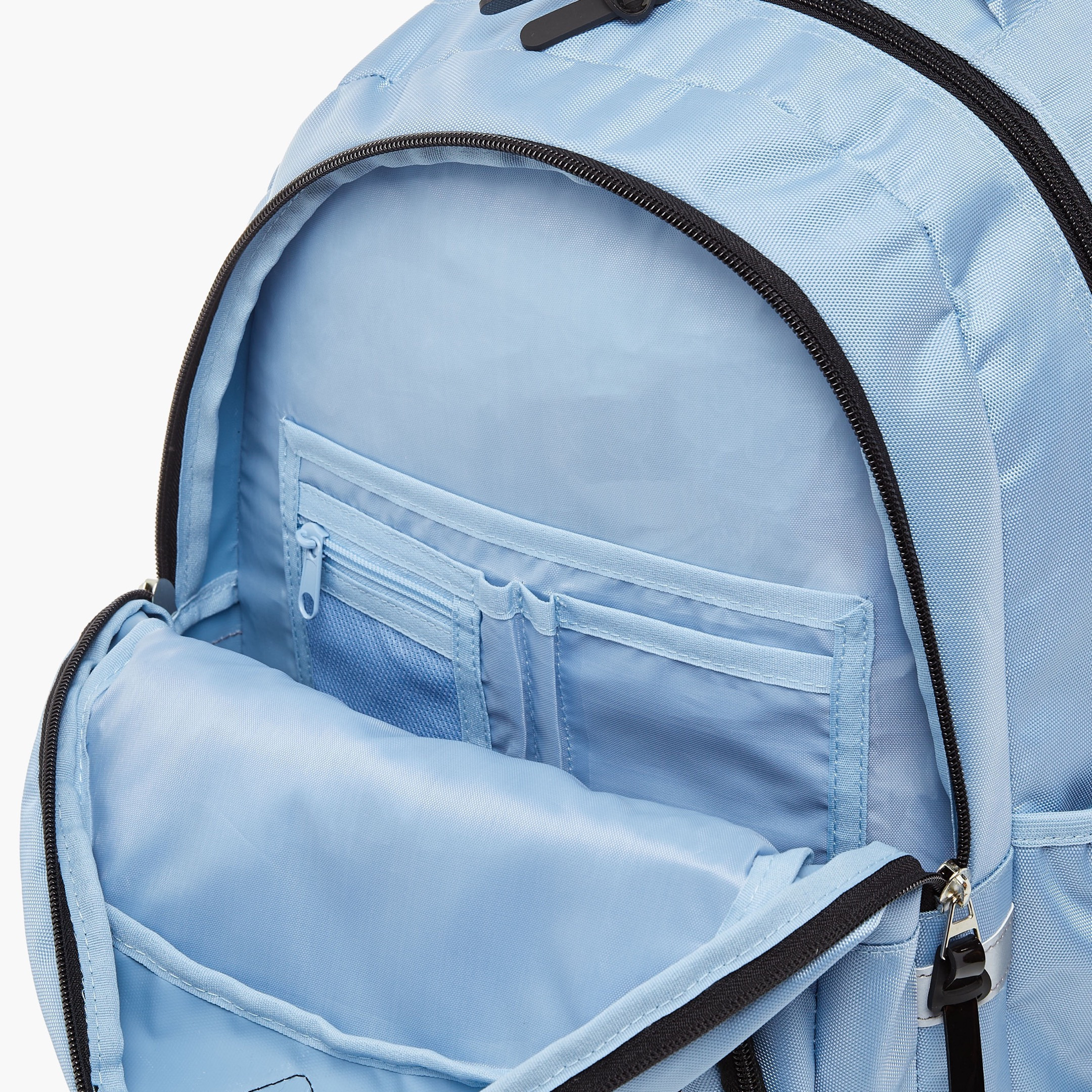 Juniors Graphic Print Backpack with Zip Closure and Adjustable Shoulder Straps - 18 inches-school-bagsandbackpacks-backpacks-image-9