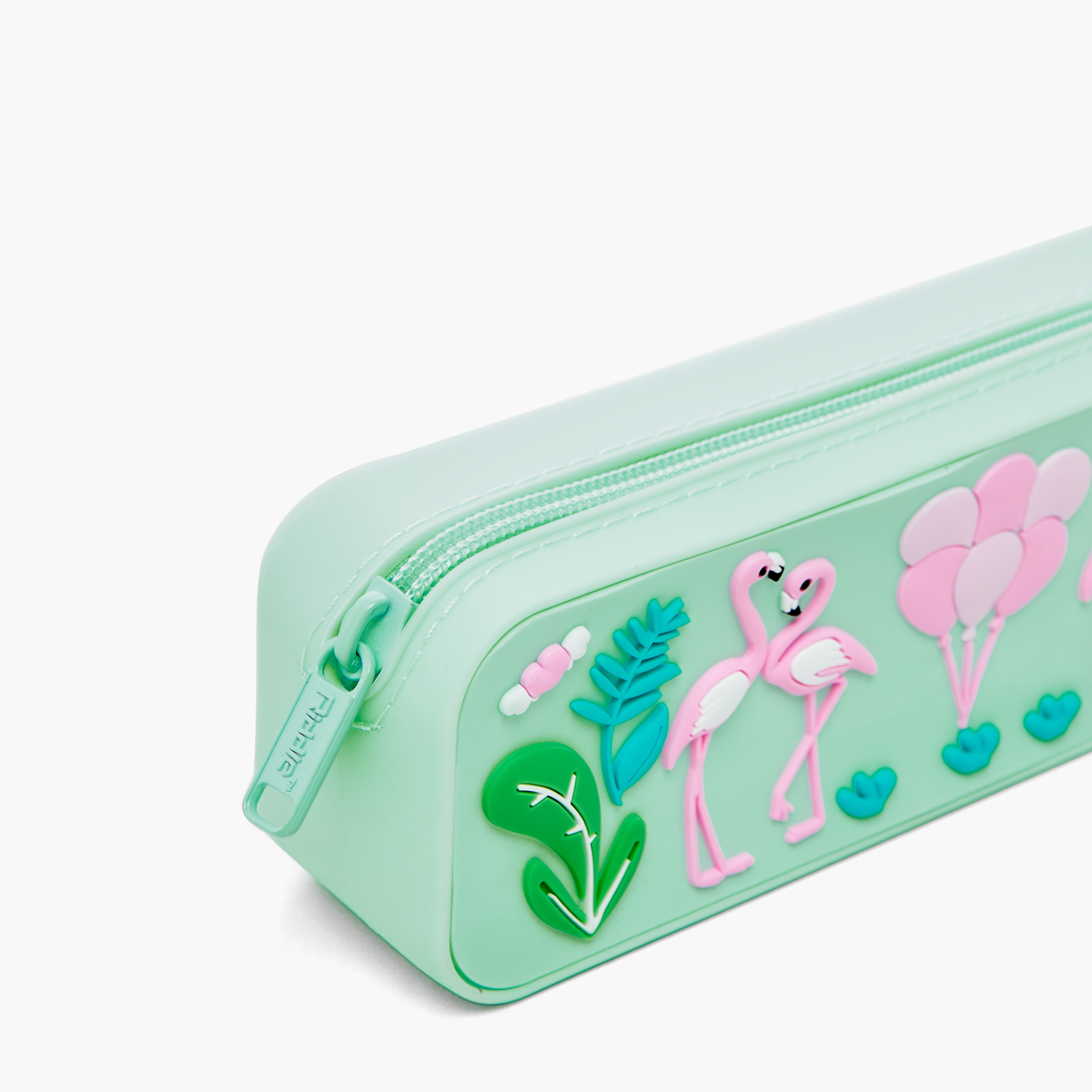 Juniors Flamingo Embossed Pencil Case-school-stationery-pencilcases-image-5