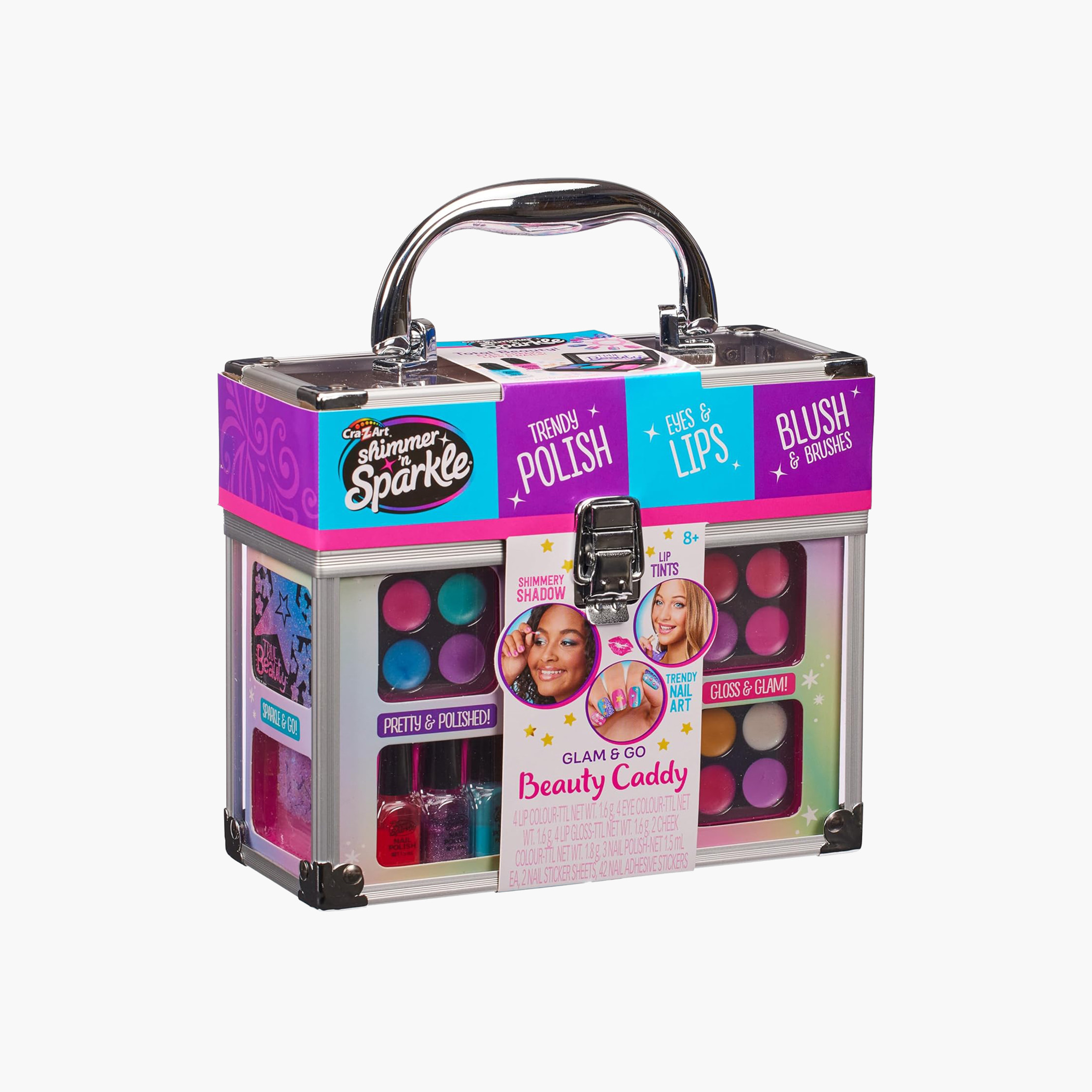 Shimmer N Sparkle Glam and Go Beauty Caddy Playset-toys-roleplay-makeupandcosmeticsets-image-2