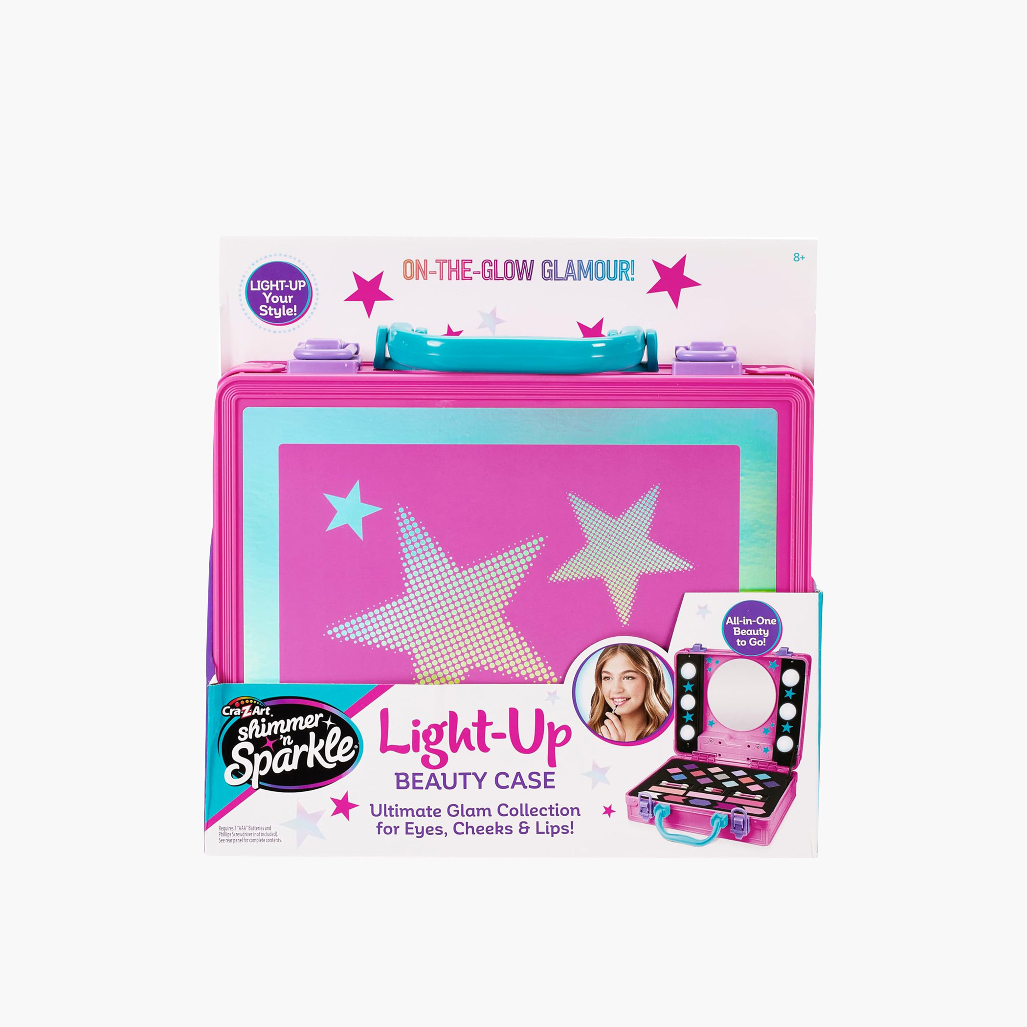 Shimmer N Sparkle Light-Up Beauty Case Playset-toys-roleplay-makeupandcosmeticsets-image-1