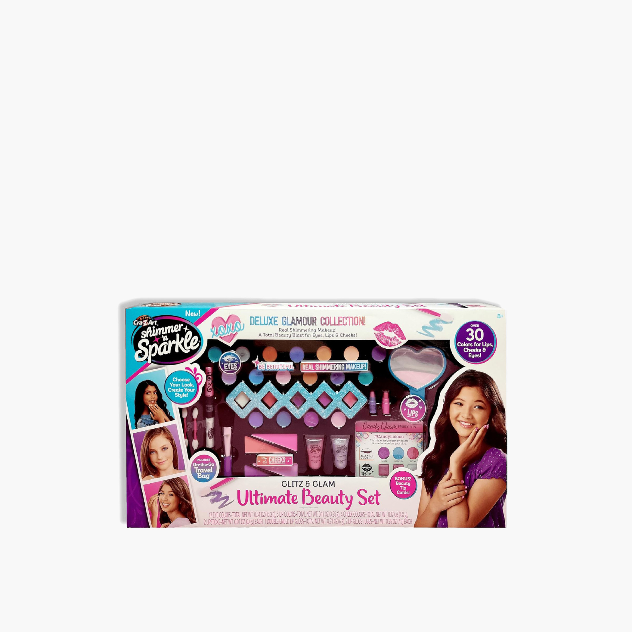 Buy Shimmer N Sparkle Glitz and Glam Cosmetic Playset for Babies Online in Oman Centrepoint