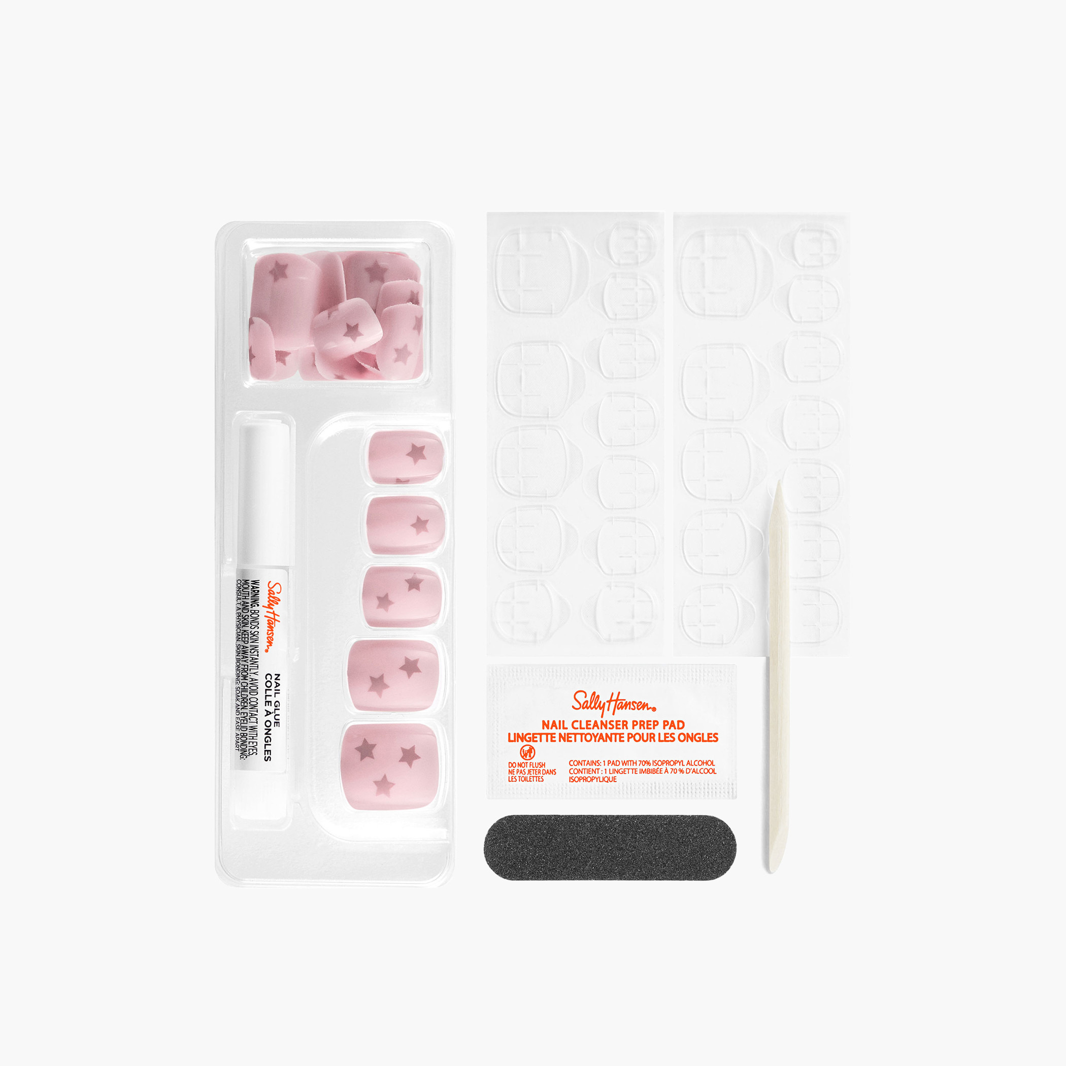 Sally Hansen Salon Effects Perfect Manicure 24-Piece Square Nails Set-beautyandpersonalcare-makeup-nails-artificialnails-image-2