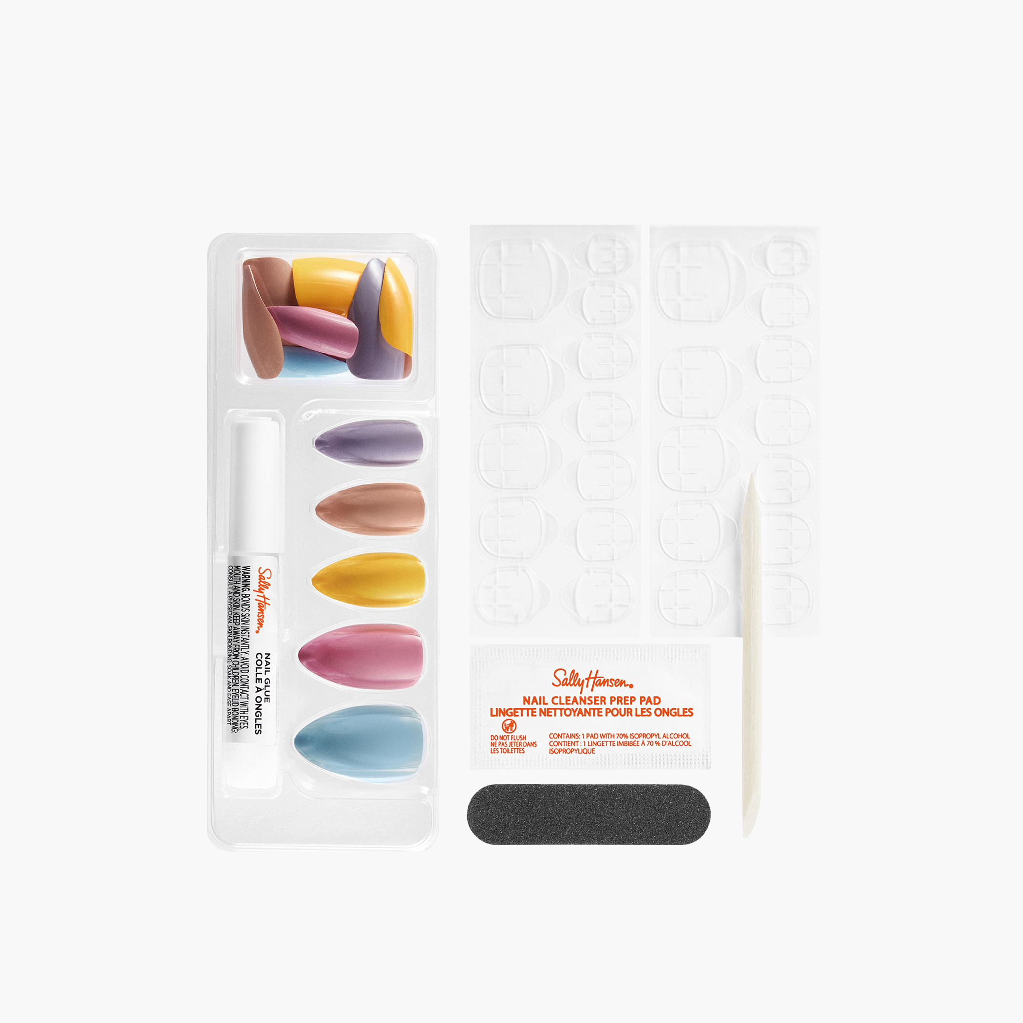 Sally Hansen Salon Effects Perfect Manicure 24-Piece Almond Shaped Nails Set-beautyandpersonalcare-makeup-nails-artificialnails-image-2