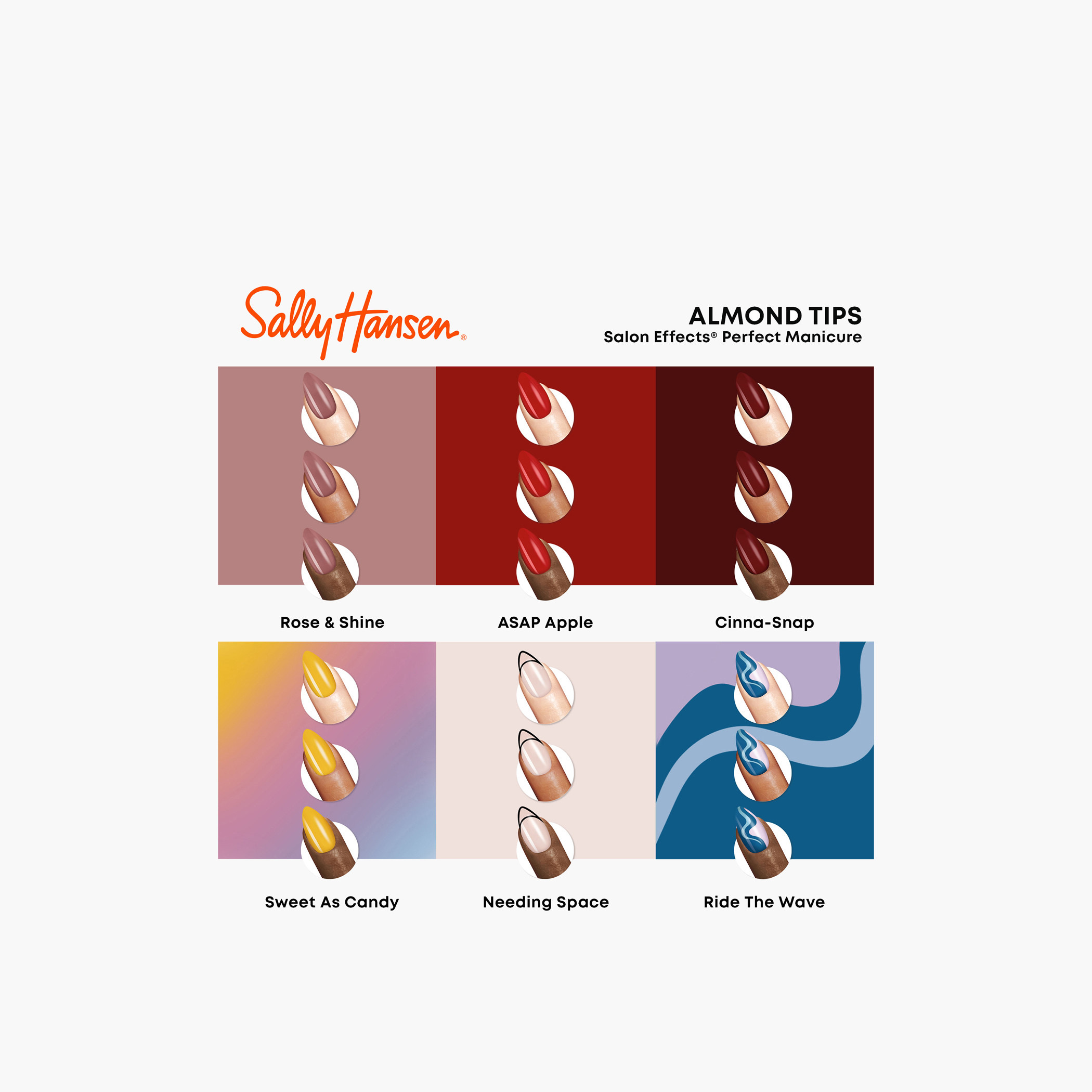 Sally Hansen Salon Effects Perfect Manicure 24-Piece Almond Shaped Nails Set-beautyandpersonalcare-makeup-nails-artificialnails-image-6
