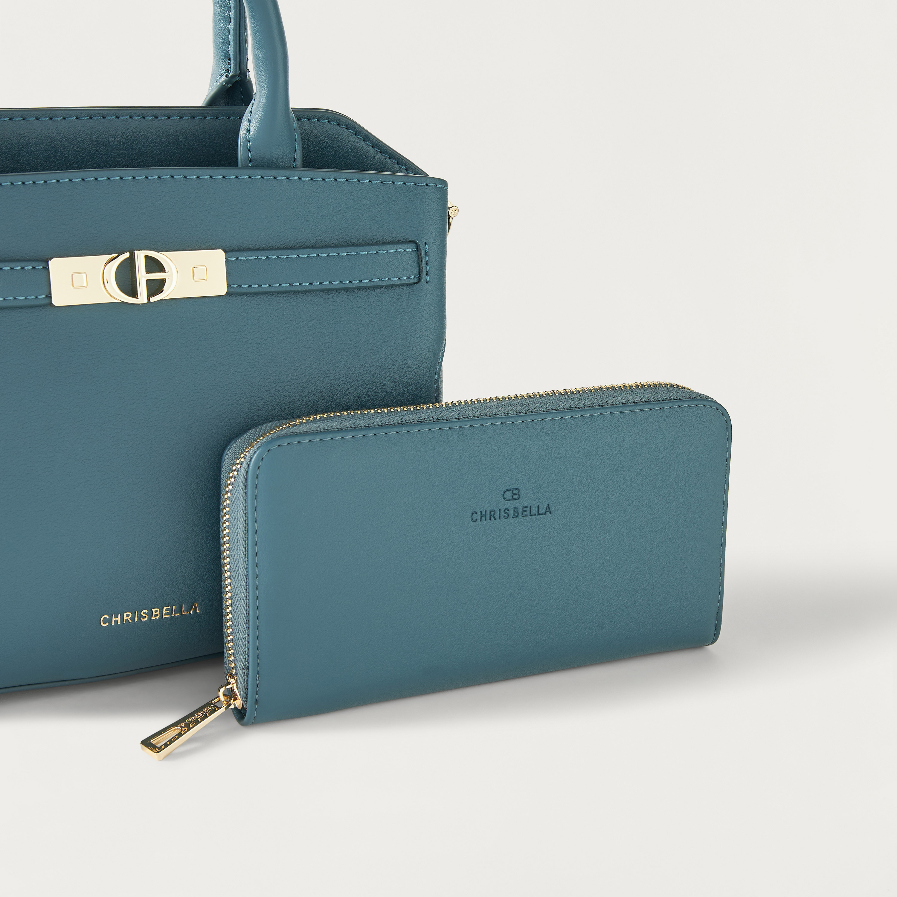 شنطة كروس بودي سادة بمقبض مزدوج وحزام كتف قابل للتعديل من كريسبيلا-women-bagsandwallets-handbags-image-5